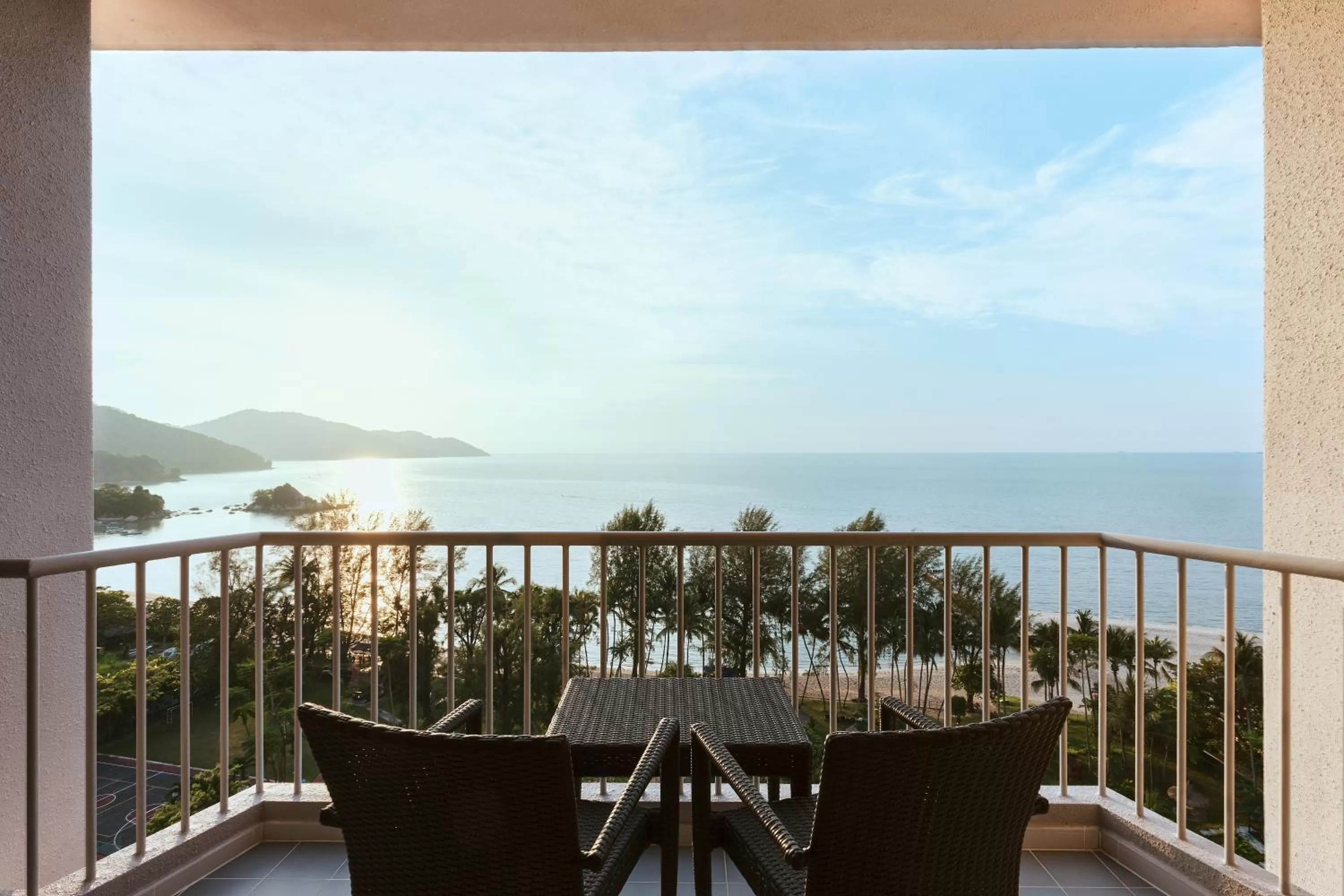 Natural landscape in The Bayview Beach Resort