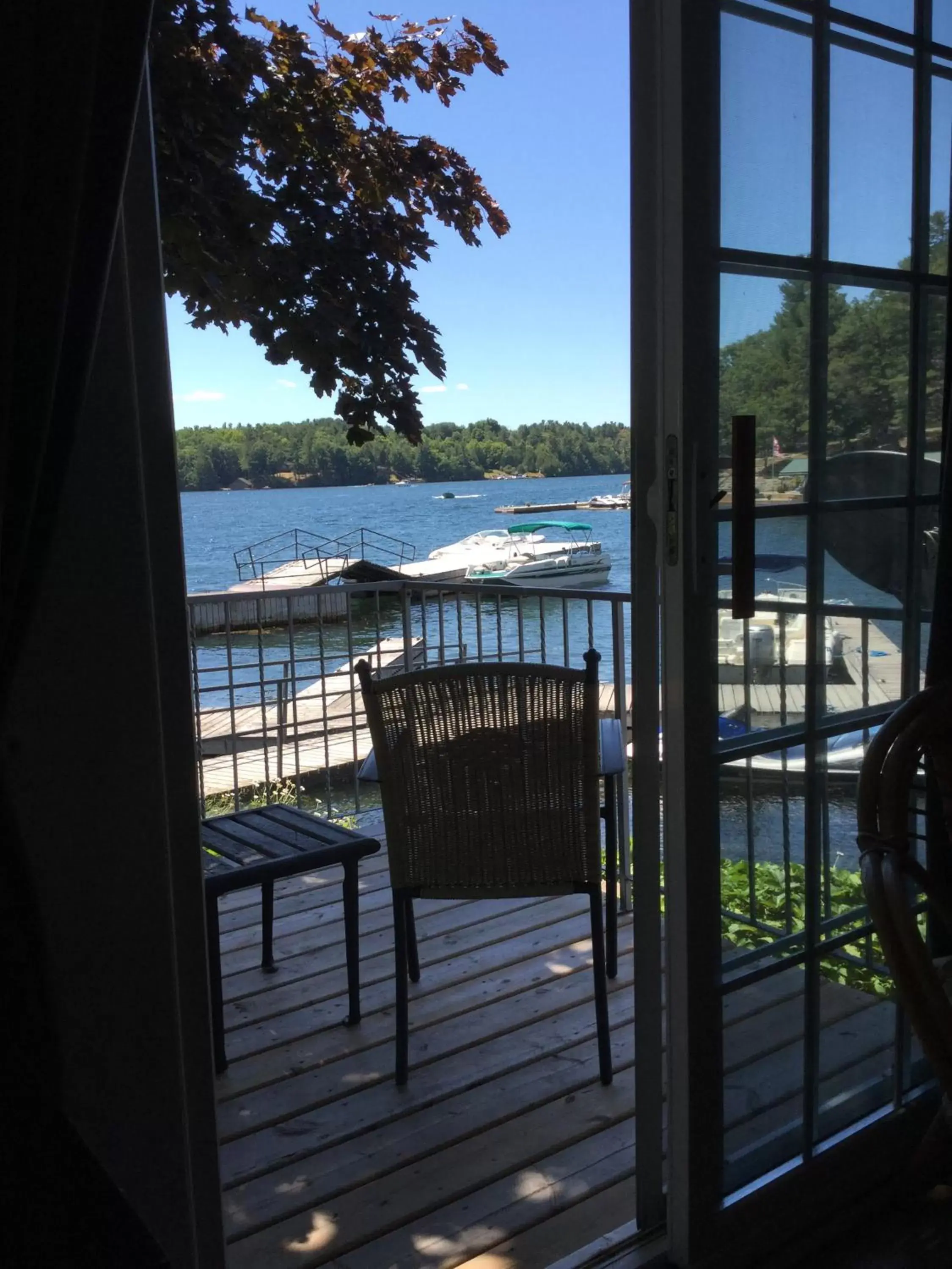 Balcony/Terrace in Boathouse Country Inn