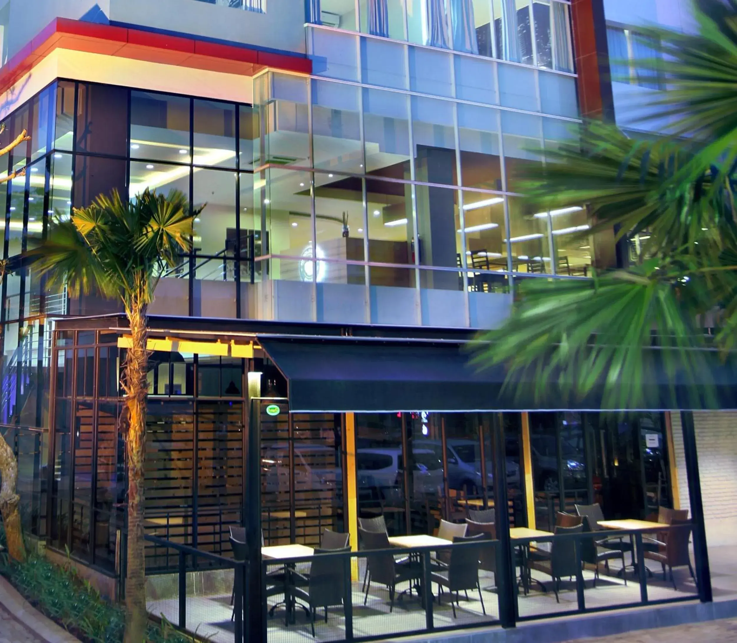 Facade/entrance, Property Building in Hotel Neo Candi Semarang