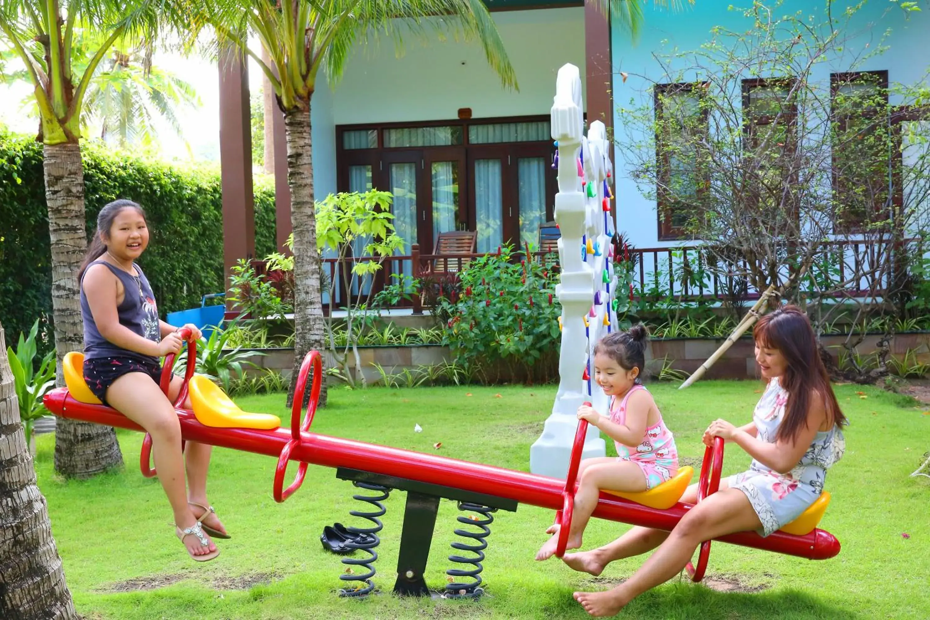 Children play ground in Tropicana Resort Phu Quoc