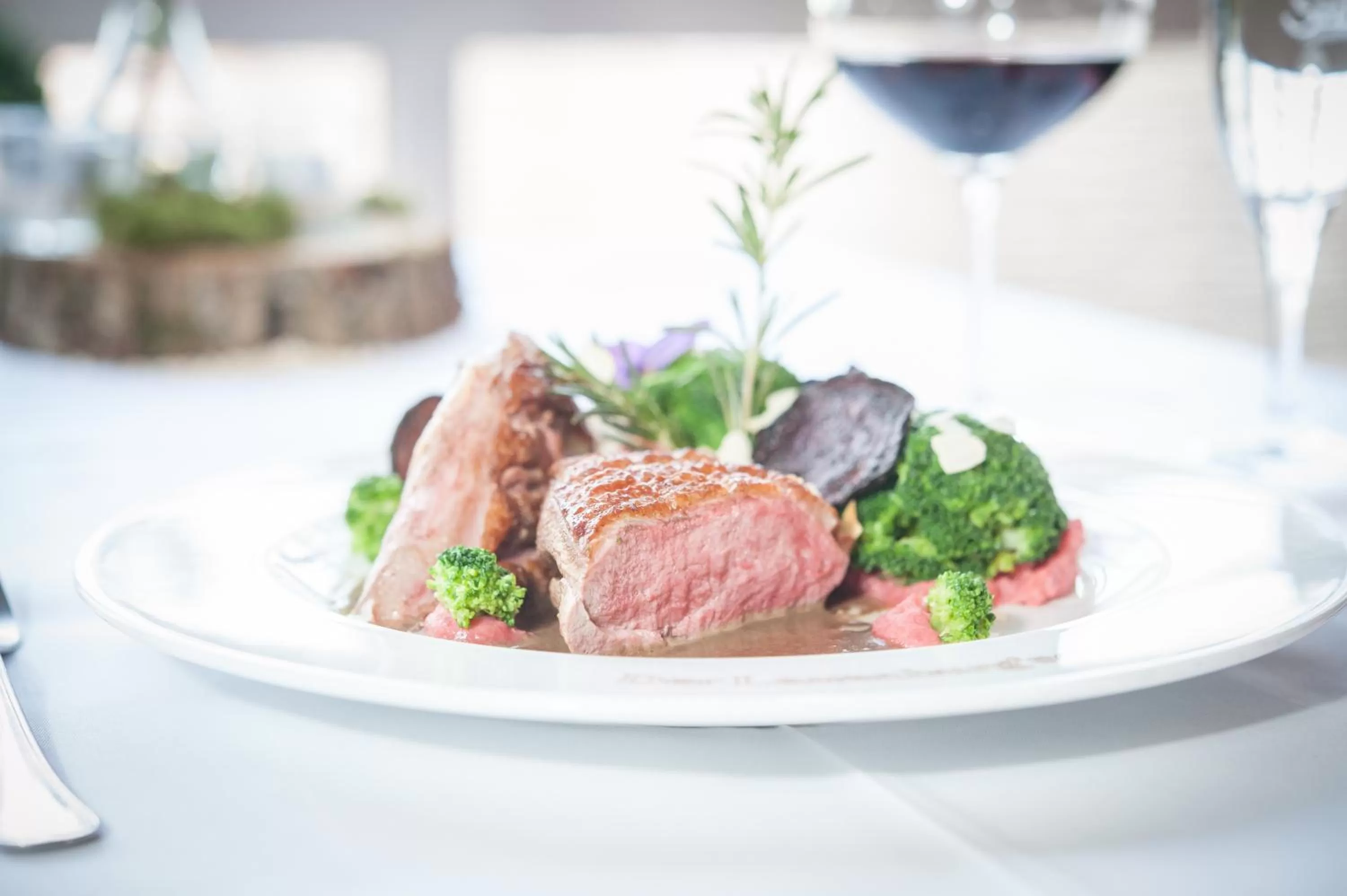 Food close-up in Hotel Quellenhof