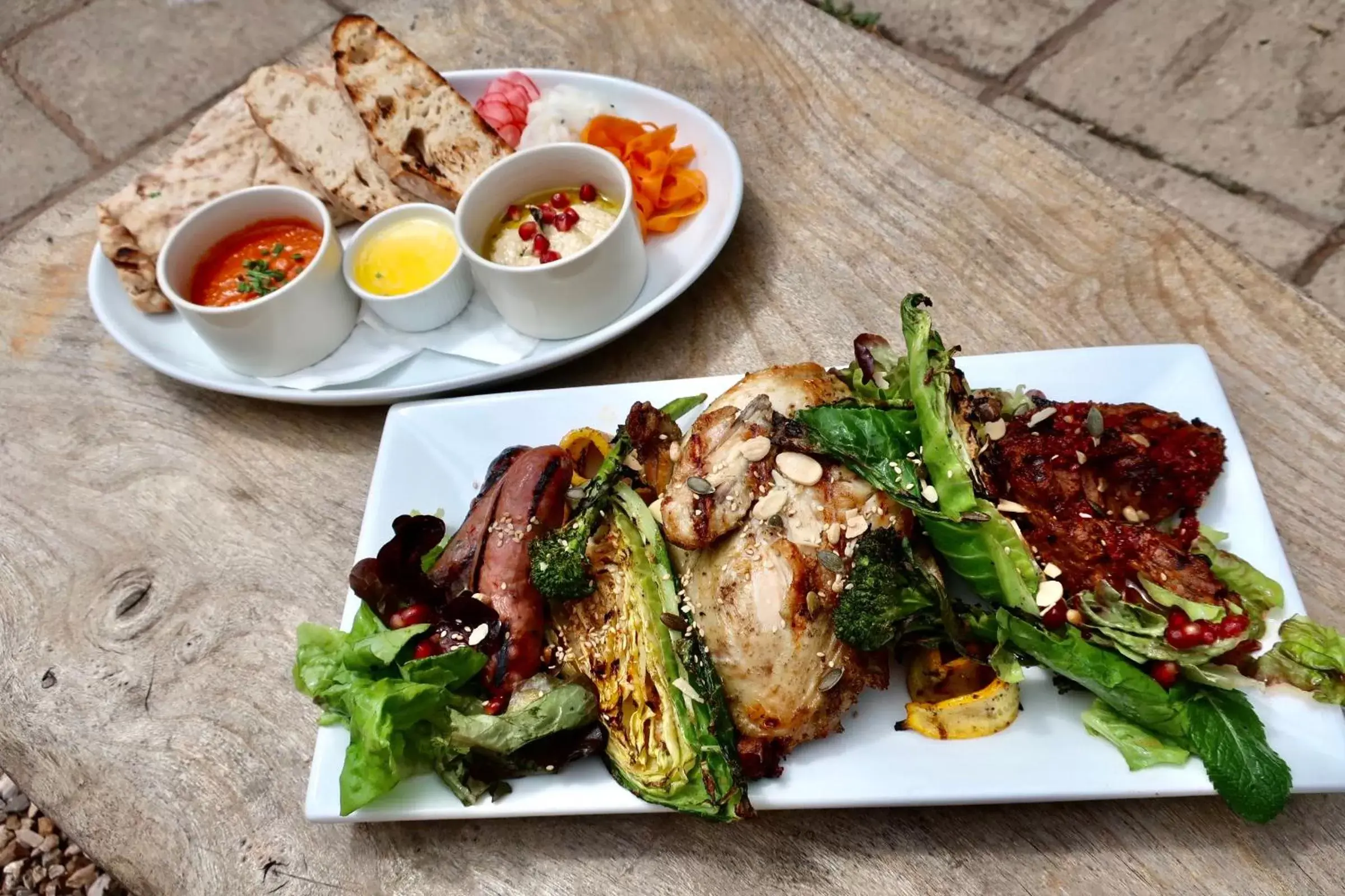 Food close-up in The Lamb Inn