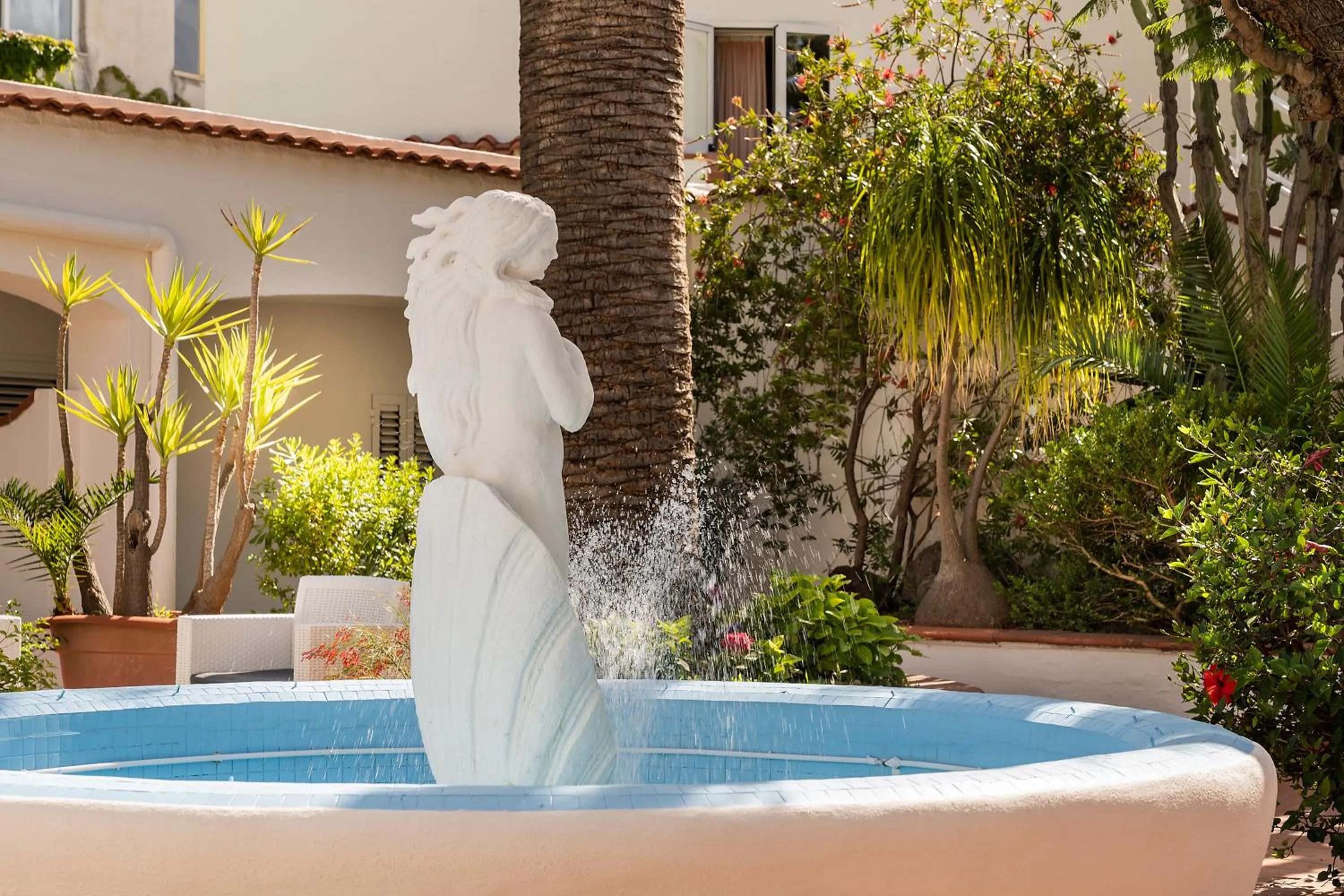 Garden in Hotel Terme Park Imperial