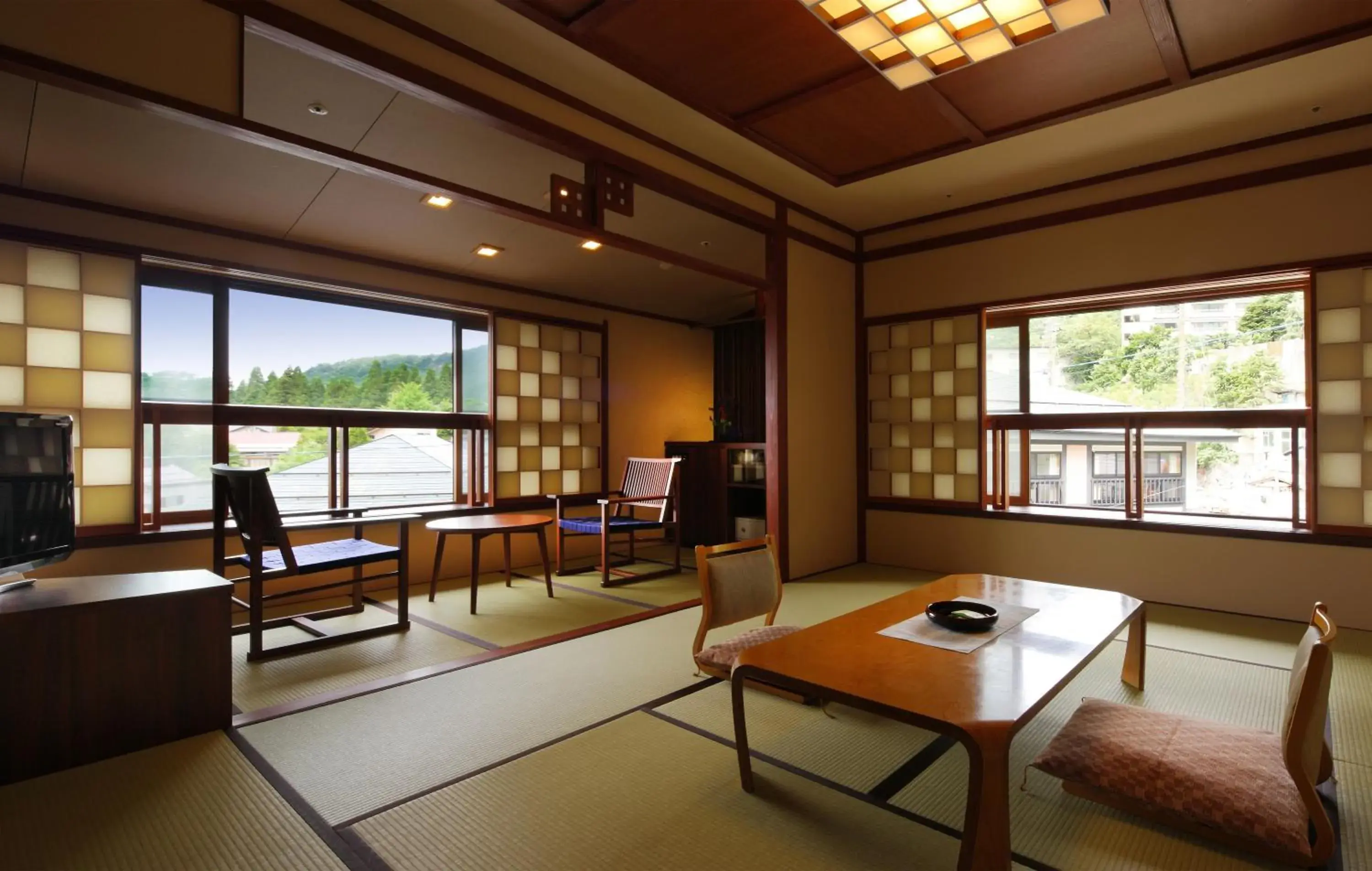 Other, Seating Area in Oomiya Ryokan