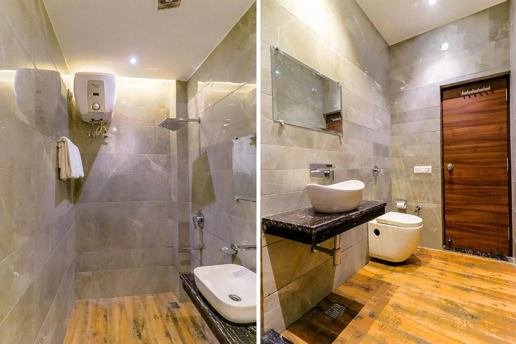 Bathroom in FabHotel Golden Velvet