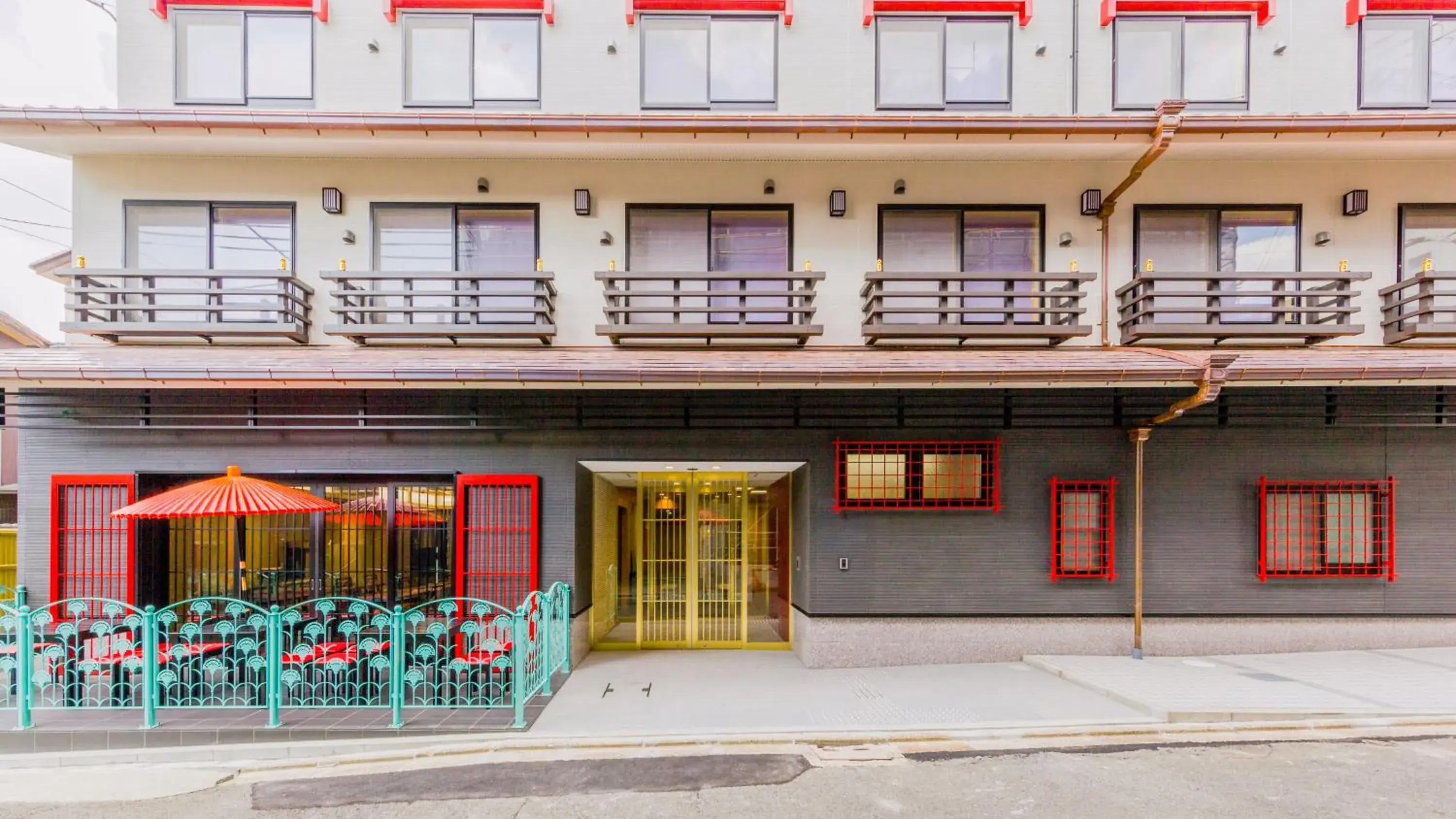 Property building in Kyoto Inn Gion Property building in Kyoto Inn Gion