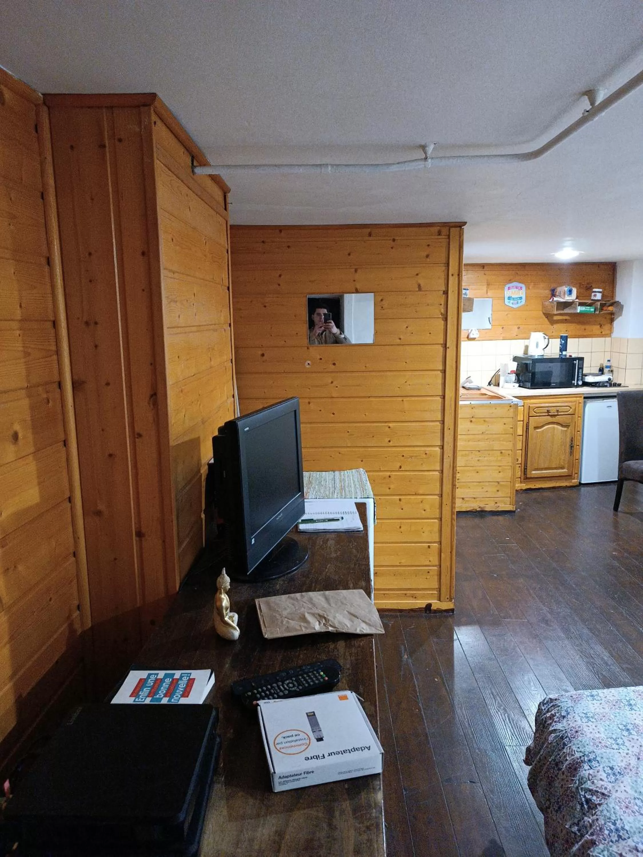 Communal lounge/ TV room, TV/Entertainment Center in LA PETITE VICTOIRE & l'HYPERCENTRE