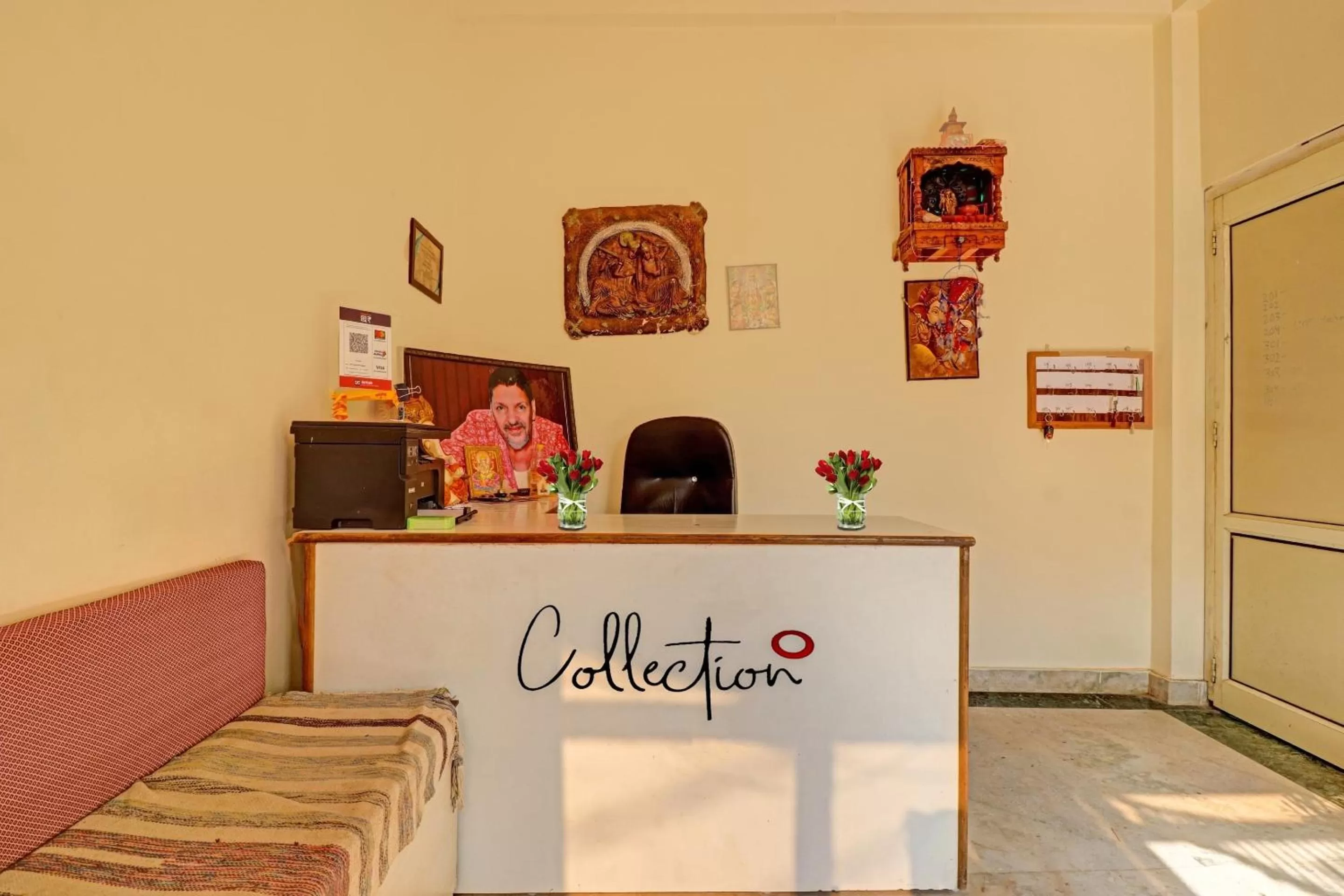 Lobby or reception, Lobby/Reception in OYO Flagship Hotel Chandra palace