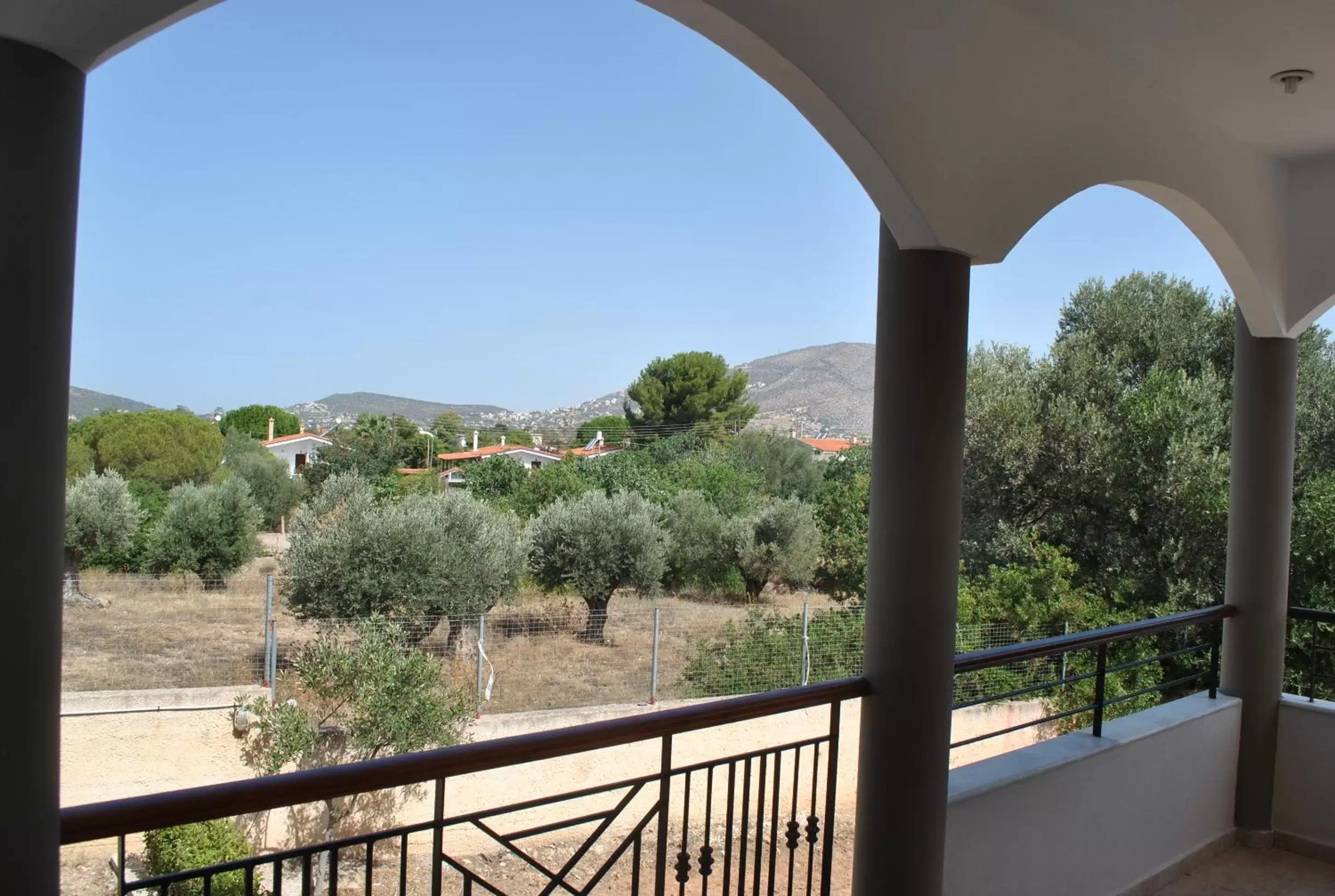 View (from property/room), Balcony/Terrace in Angelina's Home