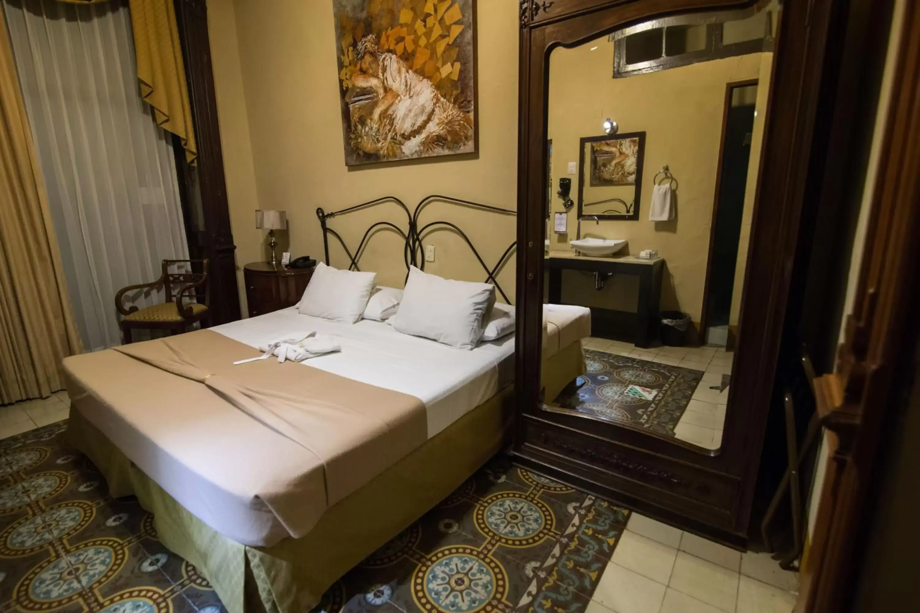 Bed in El Gran Hotel