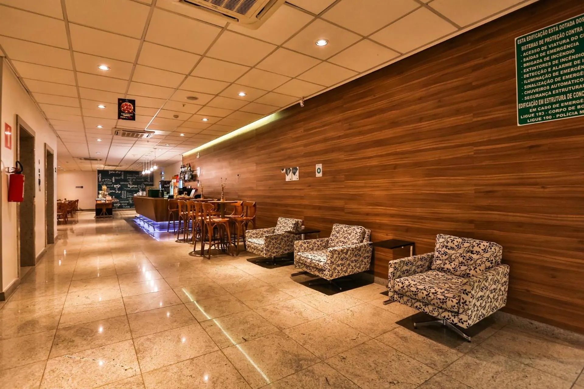 Lobby or reception in San Diego Express Barro Preto