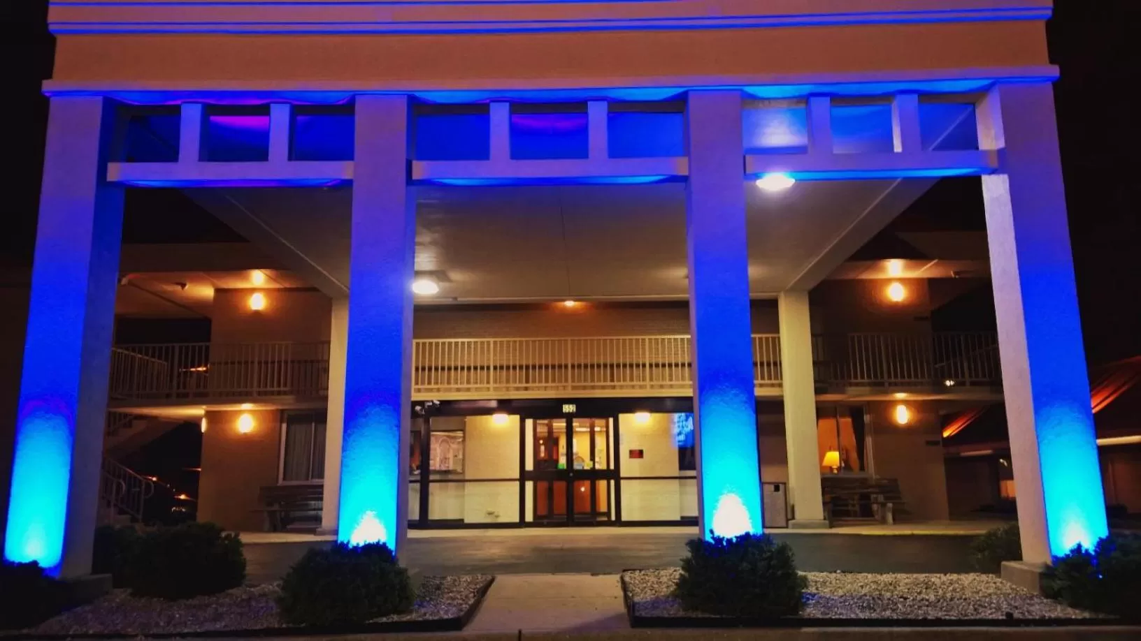 Facade/entrance in Americas Best Value Inn - Collinsville / St. Louis