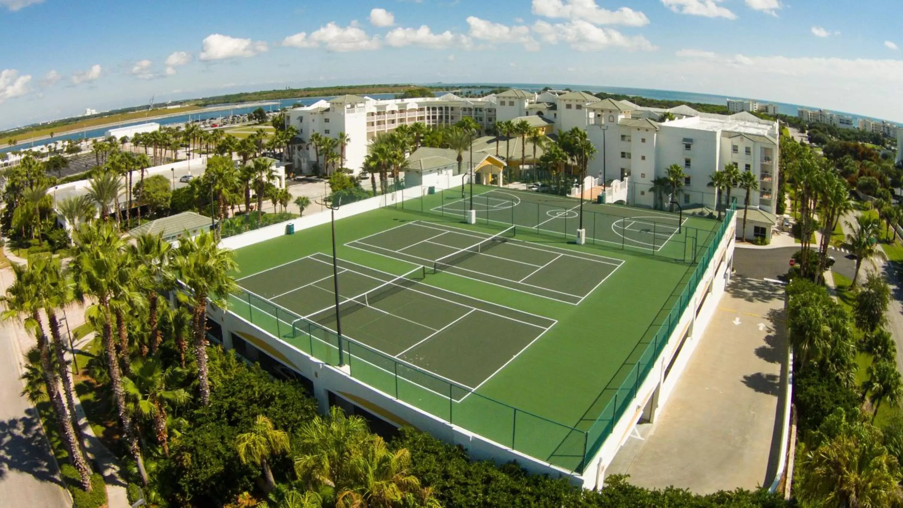 Fitness centre/facilities, Bird's-eye View in Holiday Inn Club Vacations Cape Canaveral Beach Resort, an IHG Hotel