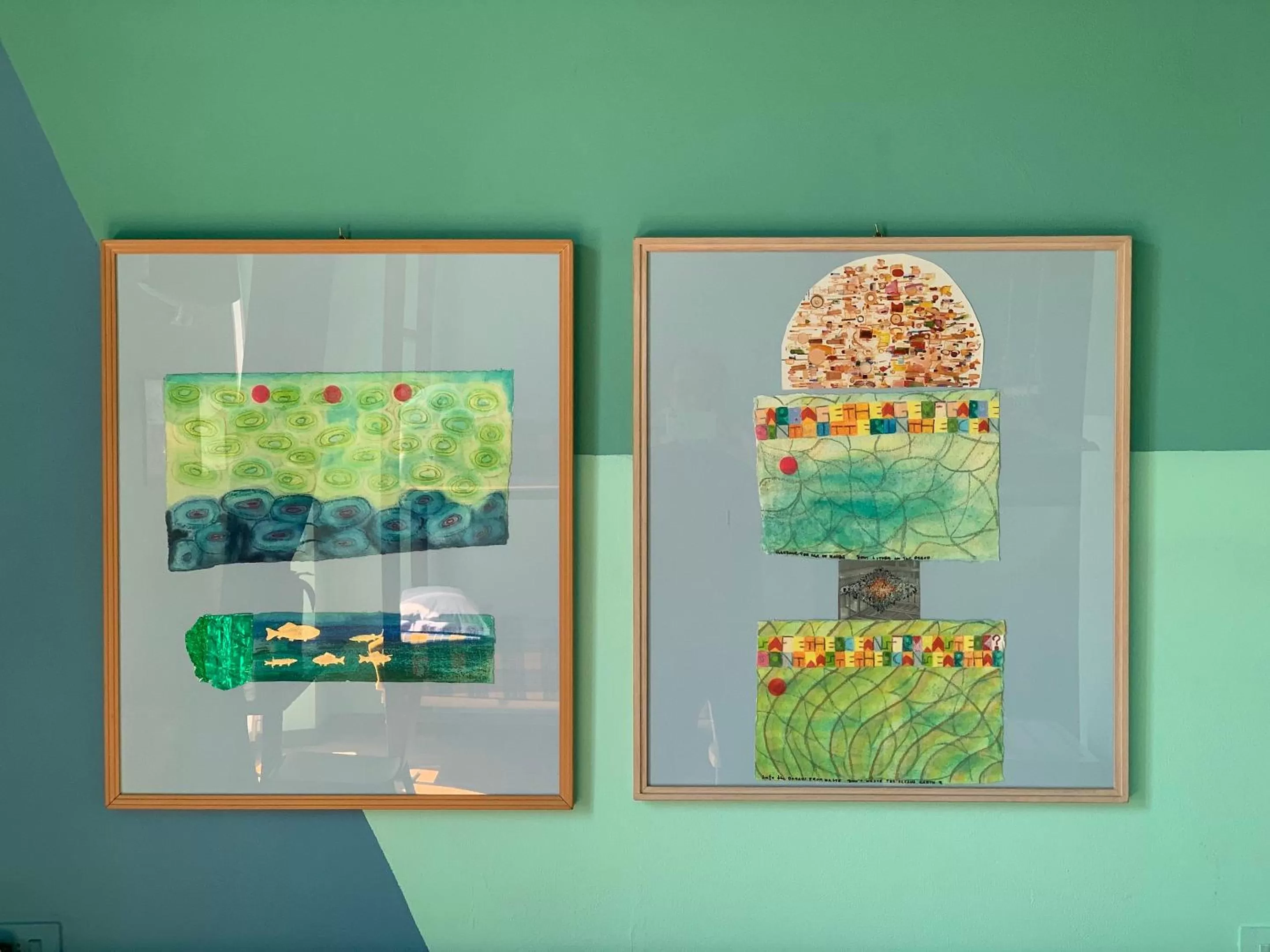 Decorative detail in La Bougainville Tuscan Riviera B&B and Beach Club