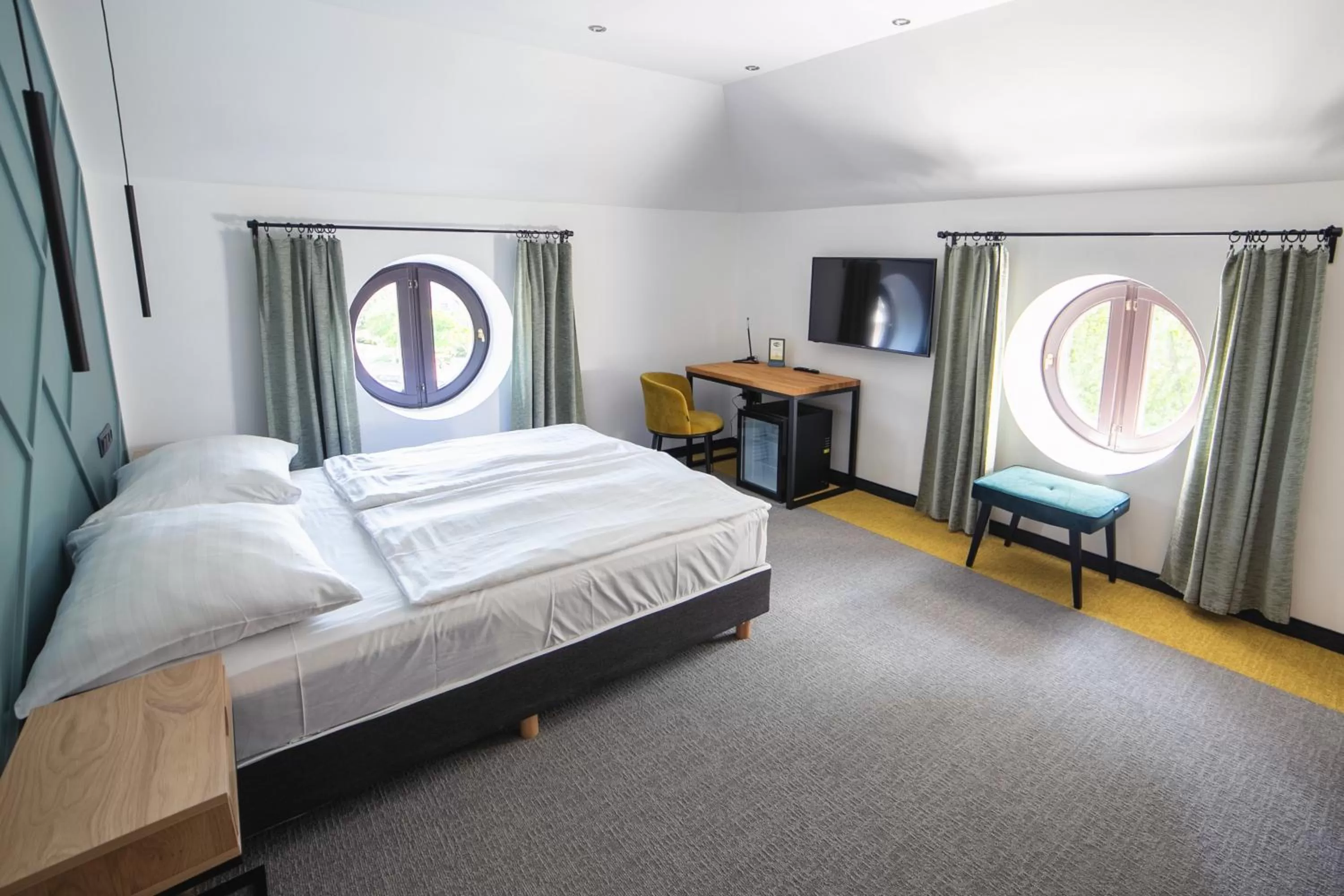 Bed in Hotel Gabriella