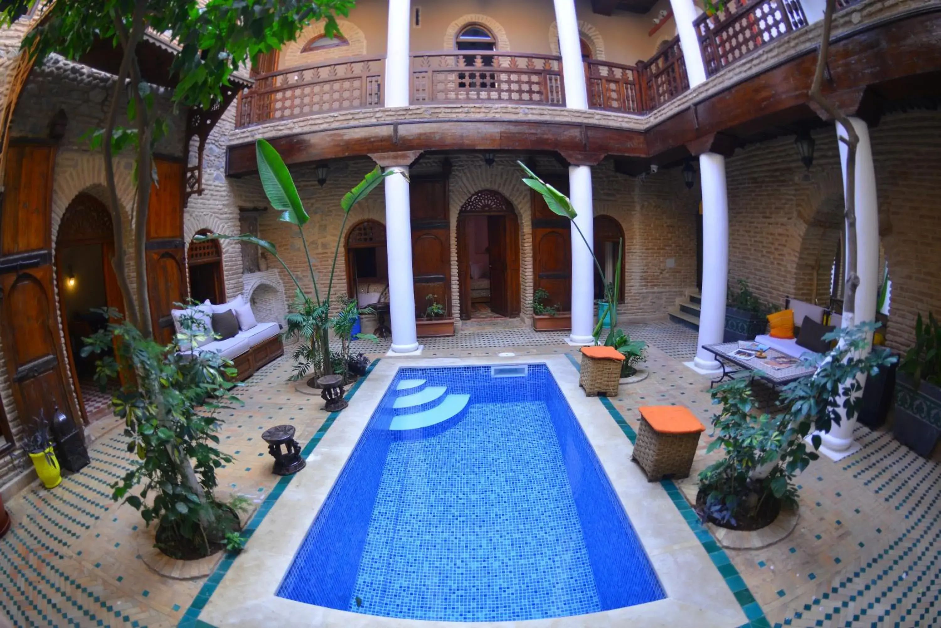 Pool view, Swimming Pool in Riad Hidden