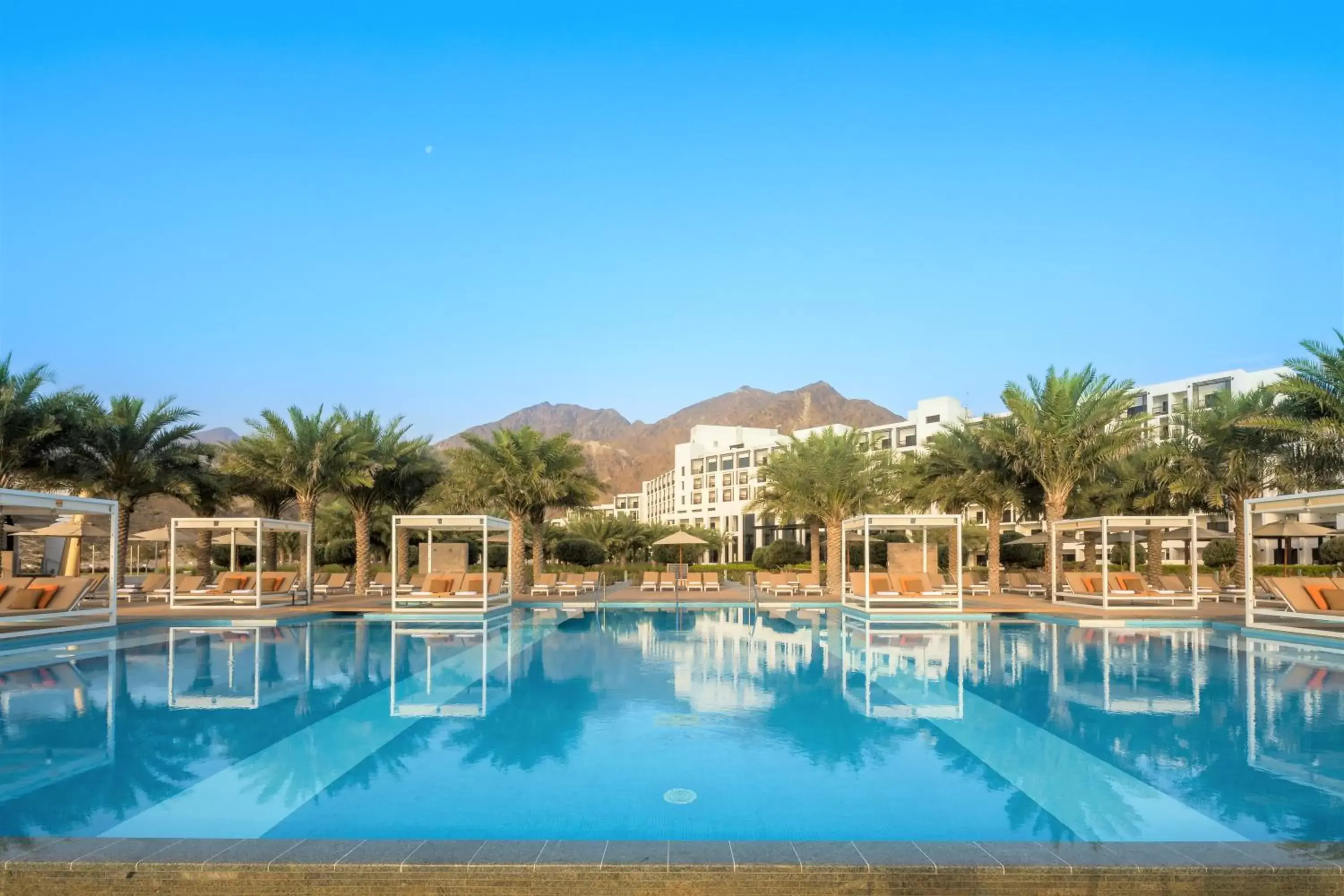 Swimming pool in InterContinental Fujairah Resort by IHG Swimming pool in InterContinental Fujairah Resort by IHG