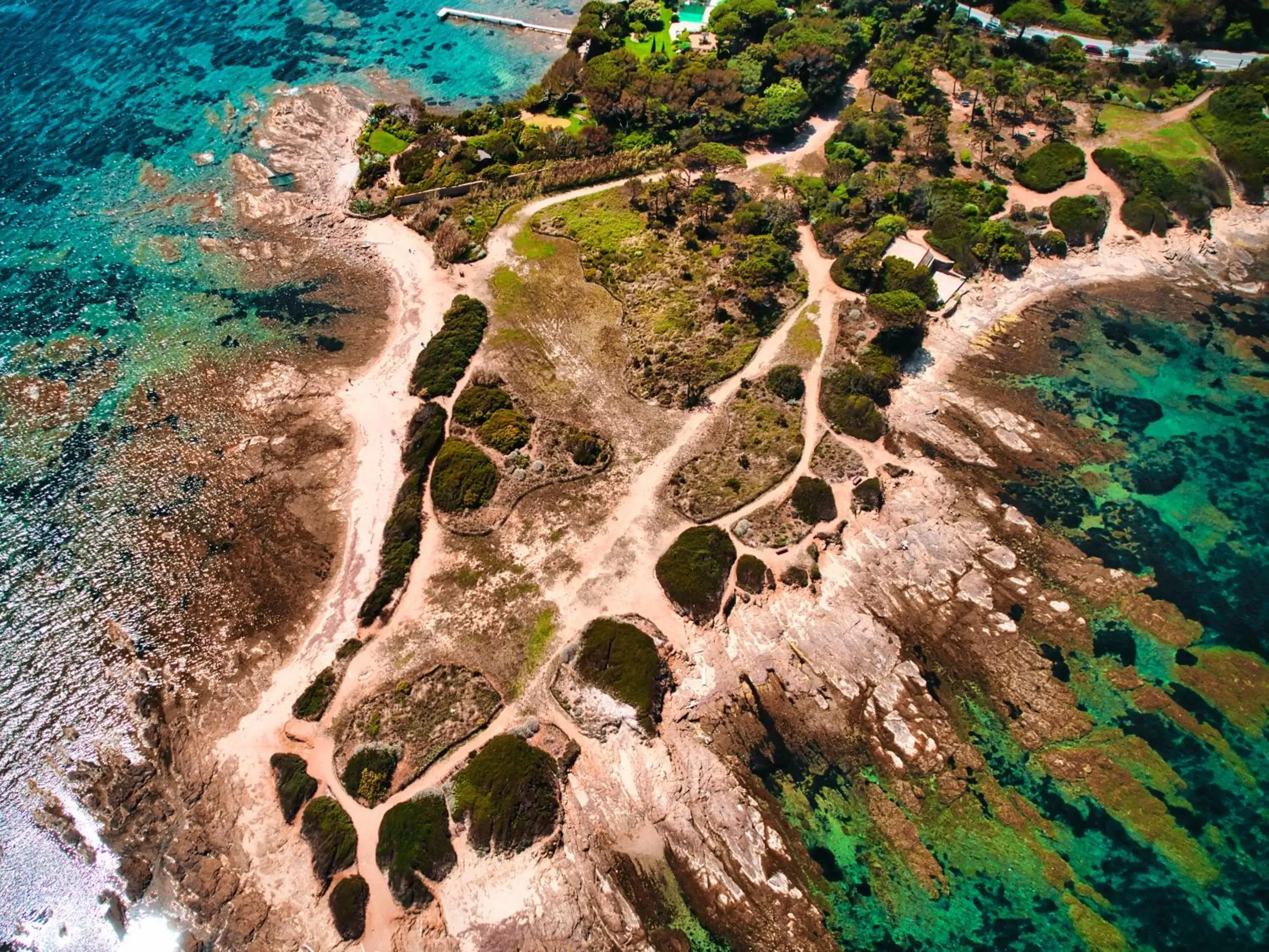 Nearby landmark, Bird's-eye View in Hotel Les Palmiers