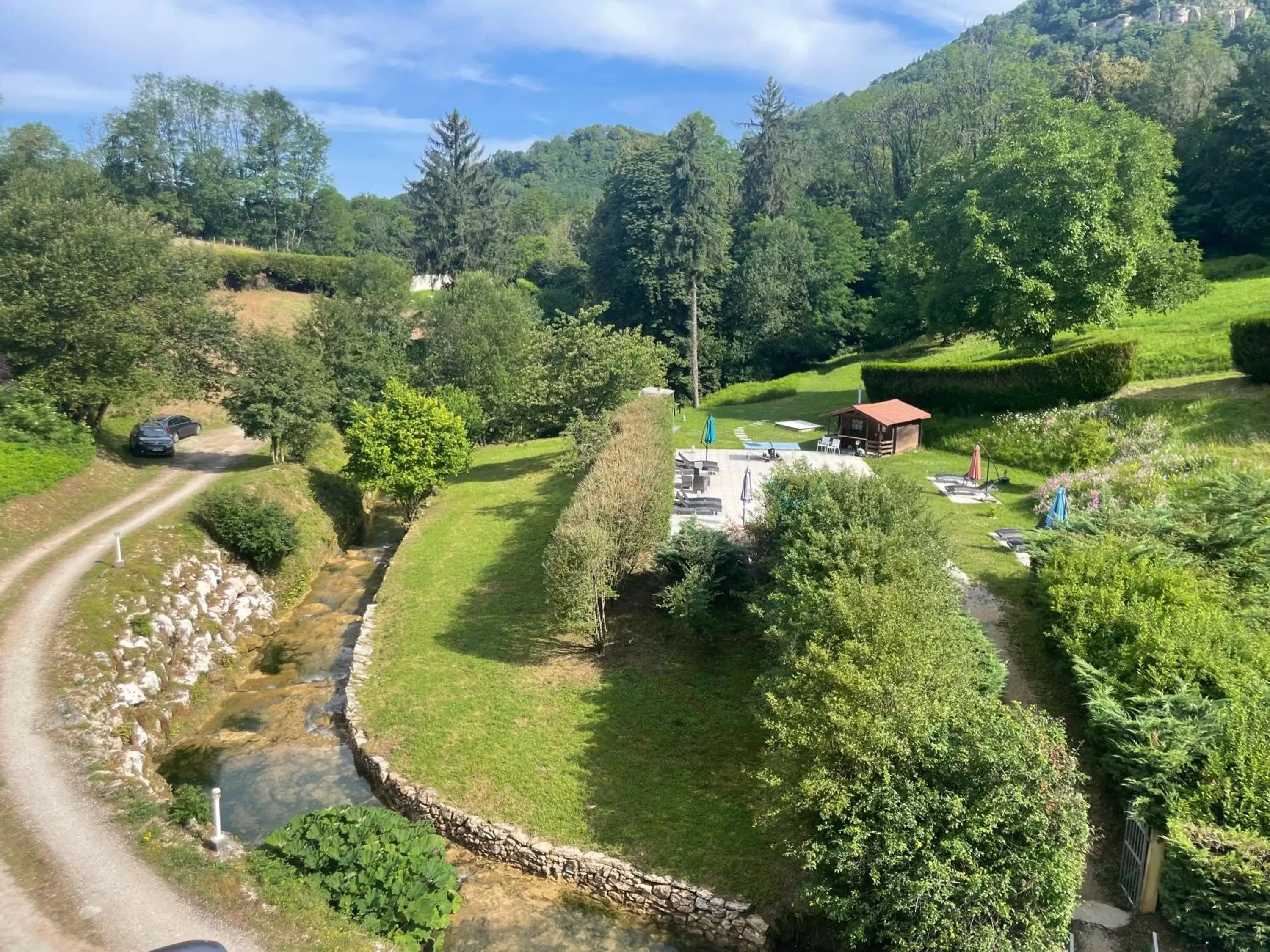 Bird's-eye View in Domaine Du Moulin Vallée Heureuse