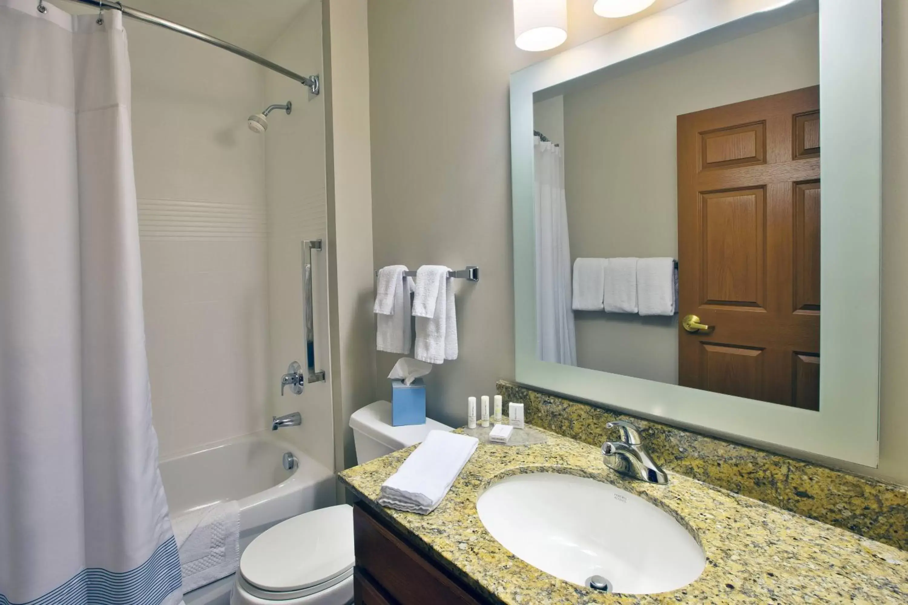 Bathroom in TownePlace Suites Detroit Dearborn