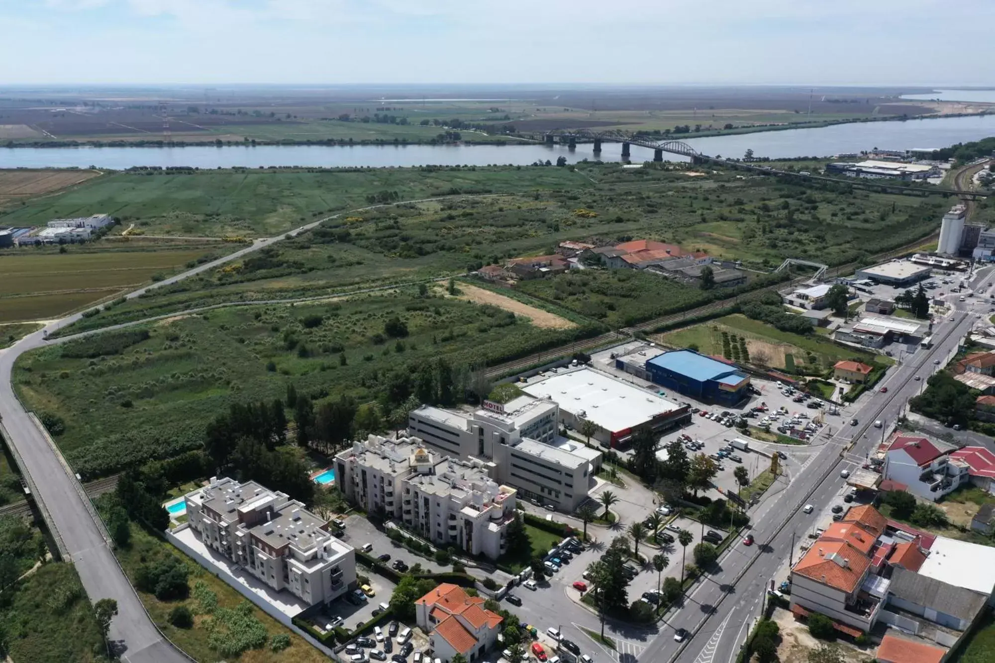 Bird's eye view, Bird's-eye View in Leziria Parque Hotel