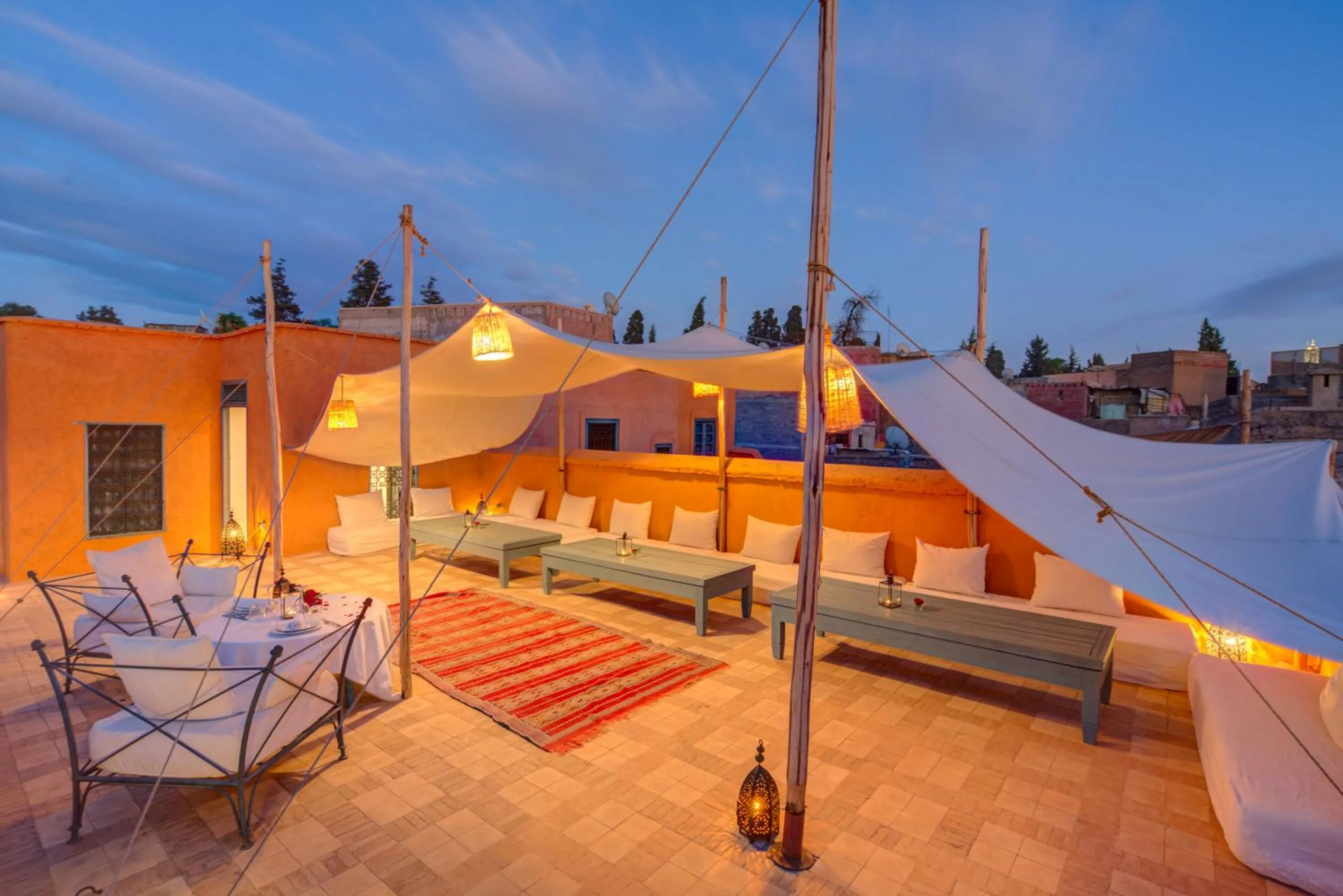 Patio in Hotel & Spa Dar Sara