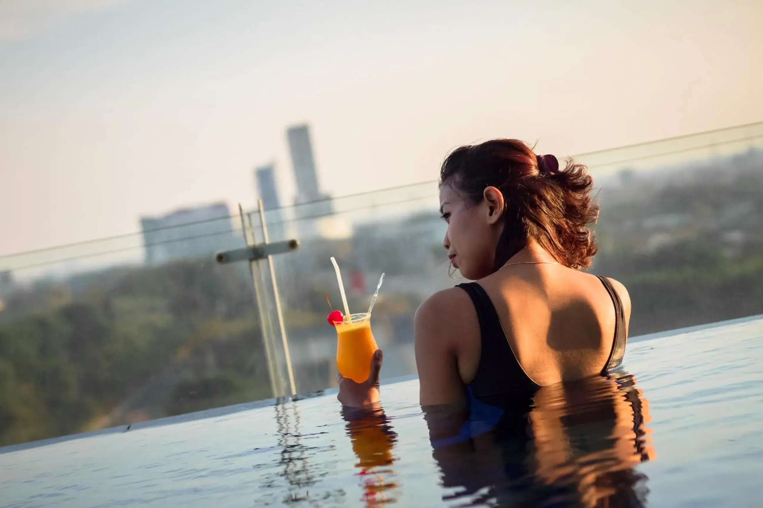 Swimming pool in Best Western Papilio Hotel