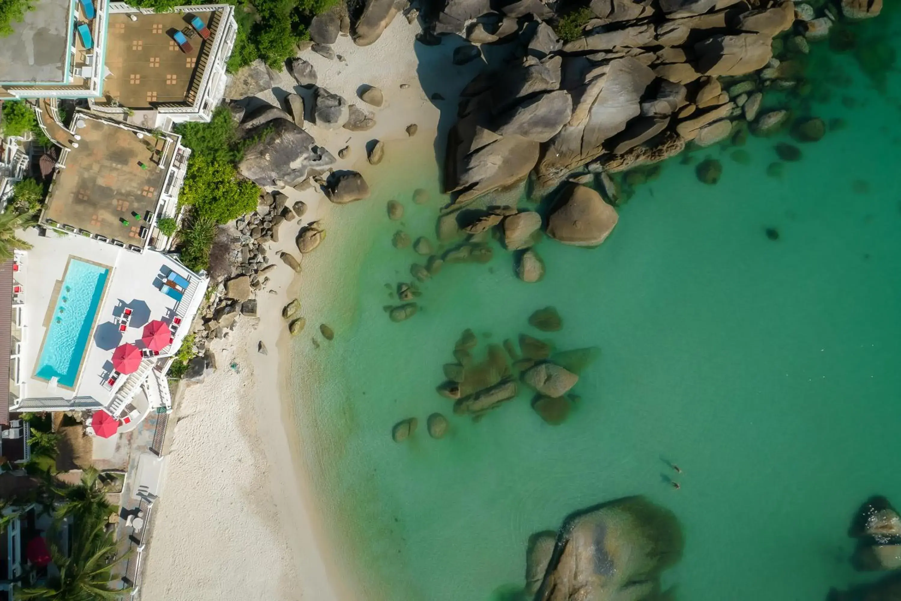 Bird's eye view, Bird's-eye View in Crystal Bay Beach Resort