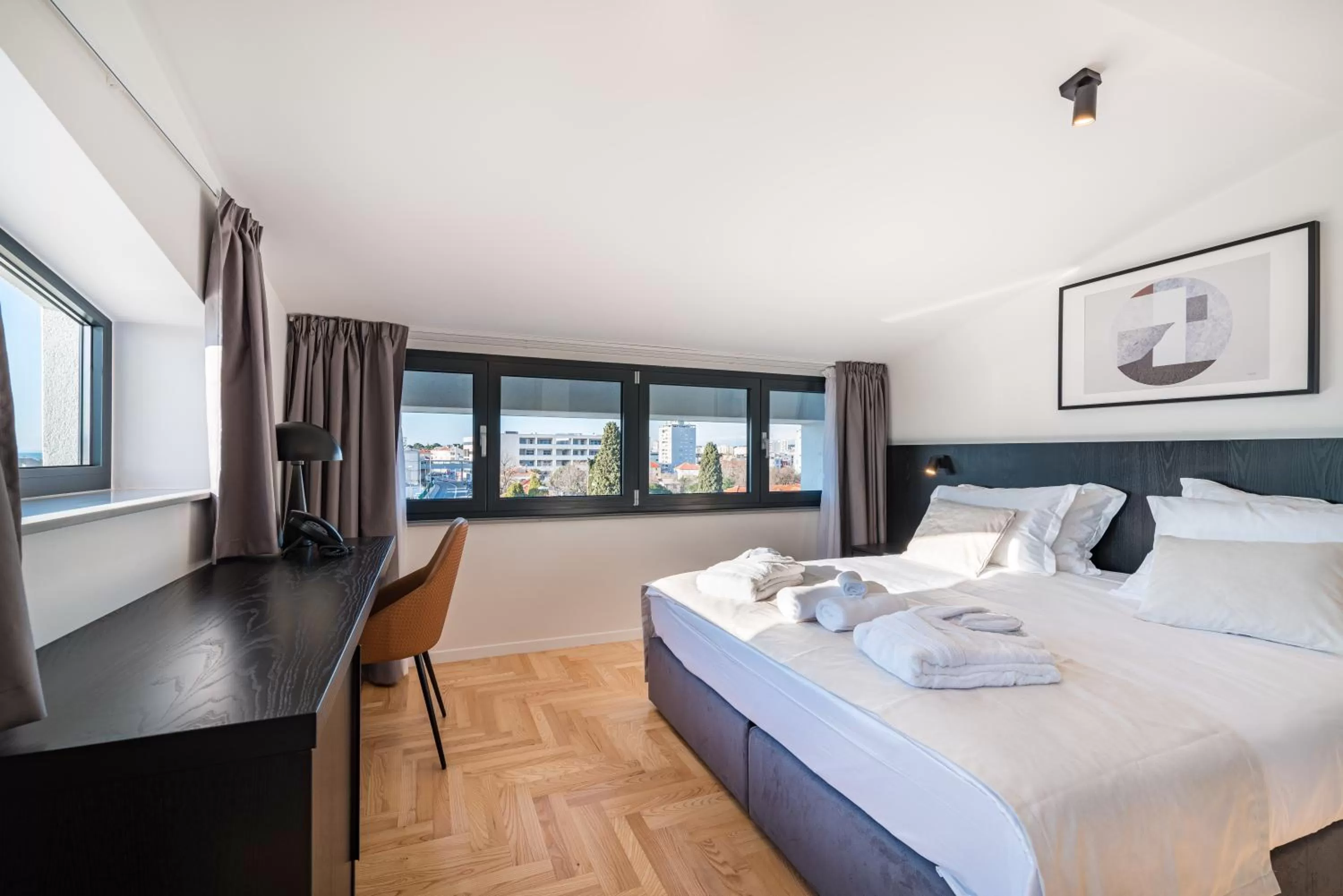 Bed in Miramare Hotel