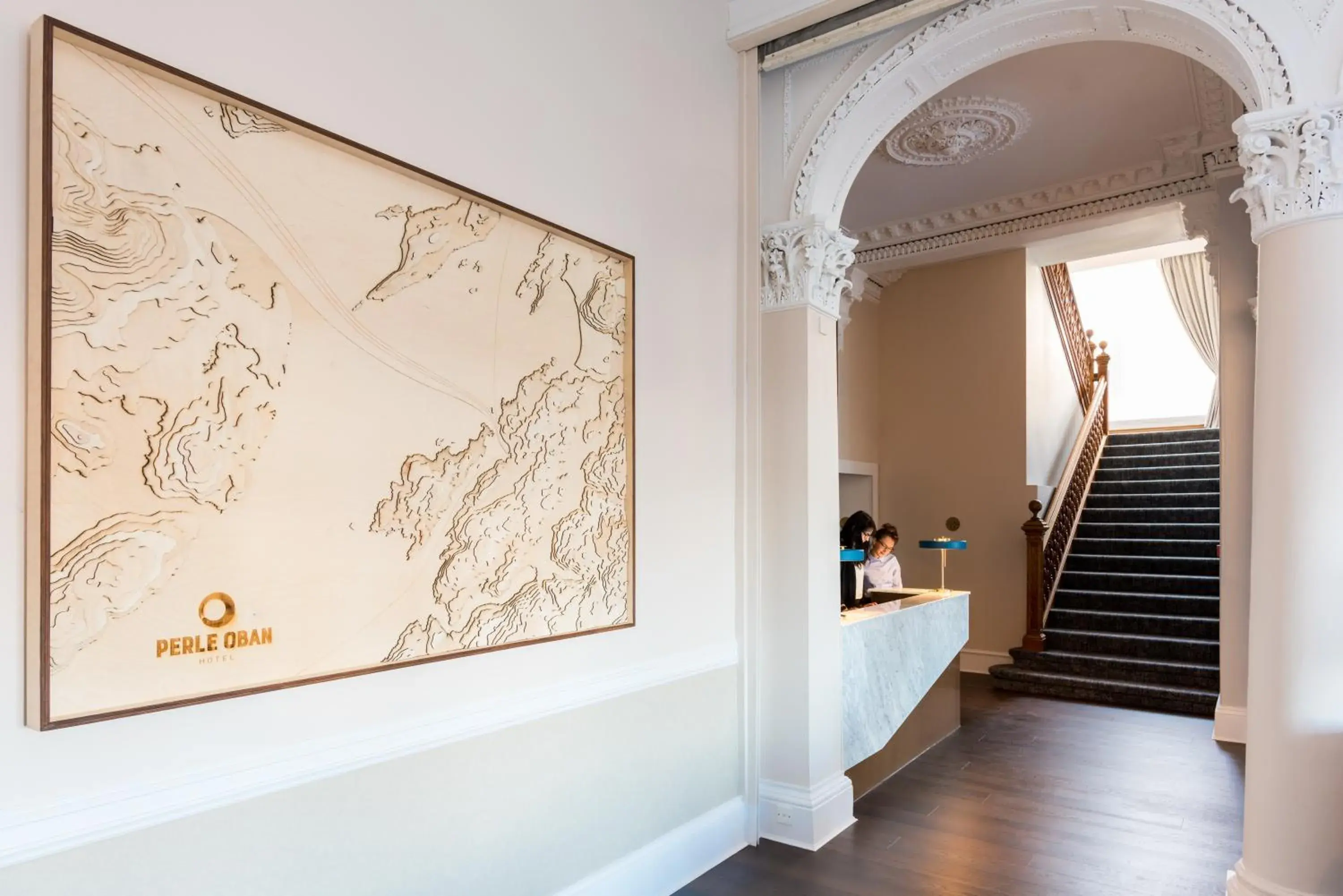 Lobby or reception in The Perle Oban Hotel & Spa Lobby or reception in The Perle Oban Hotel & Spa