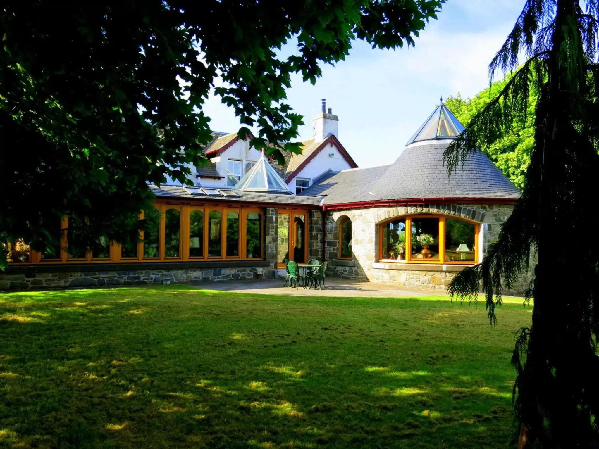 Facade/entrance, Property Building in Errichel House and Cottages