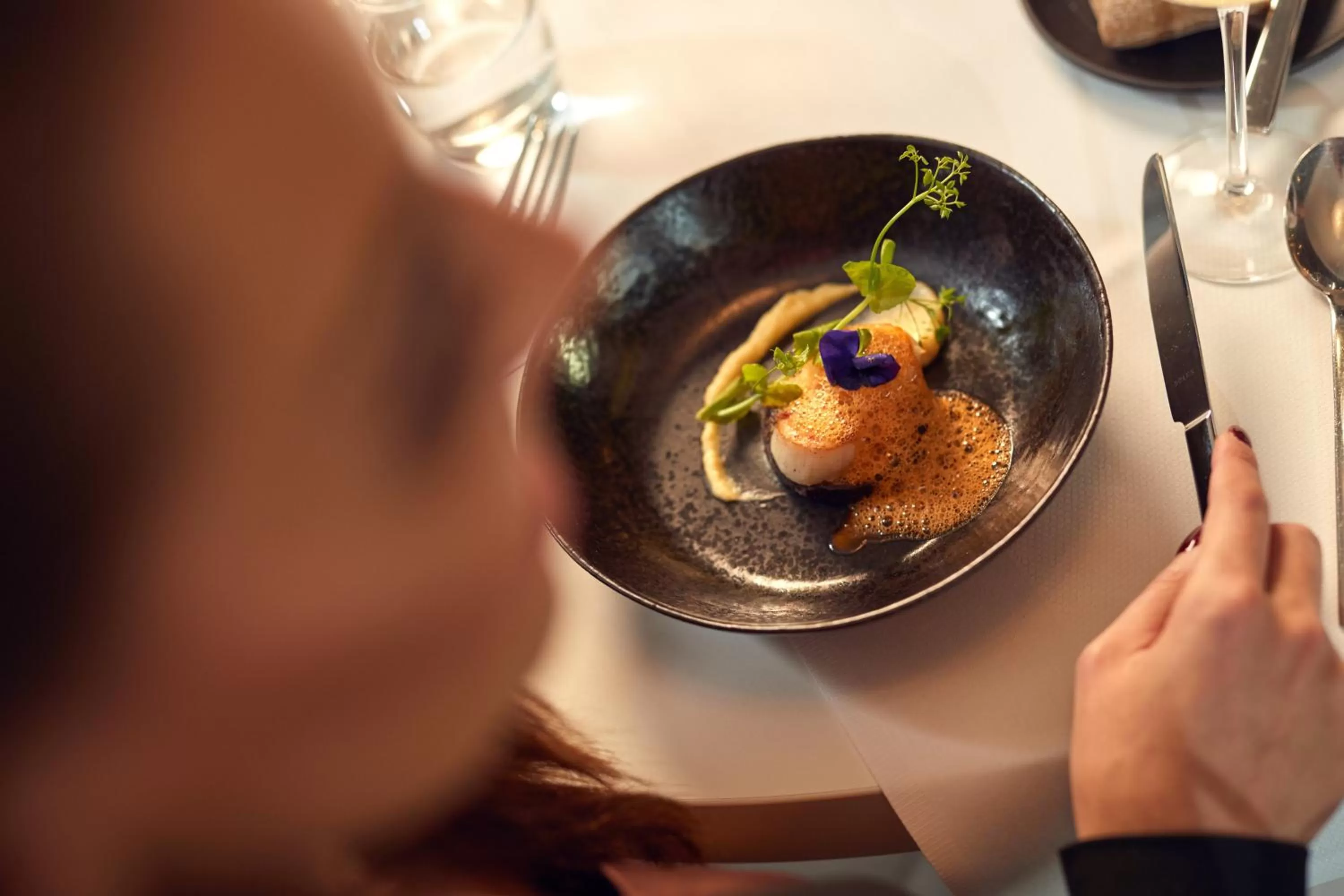 Food close-up in WestCord Fashion Hotel Amsterdam