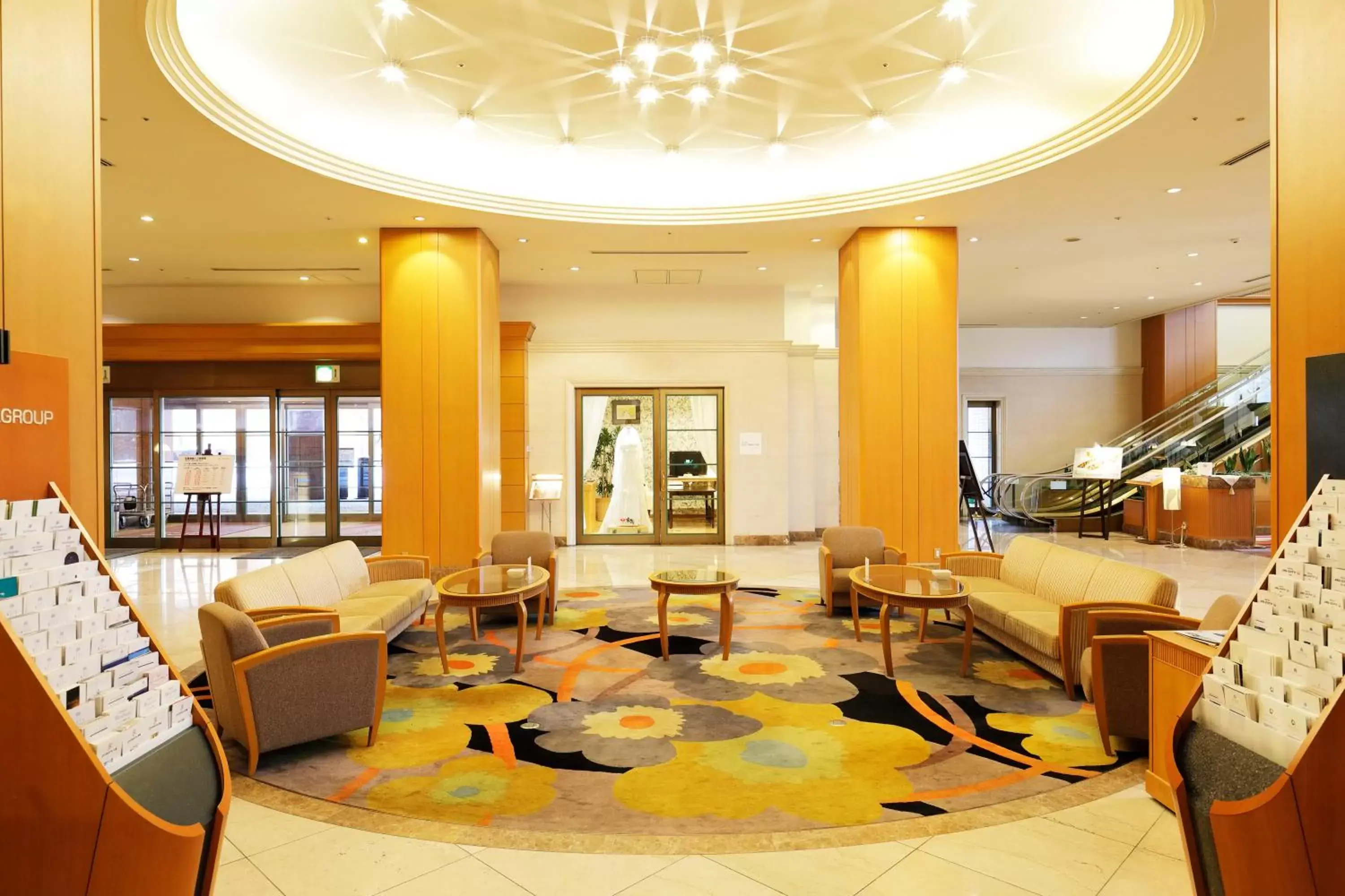 Lobby or reception, Restaurant/Places to Eat in Hotel Nikko Northland Obihiro