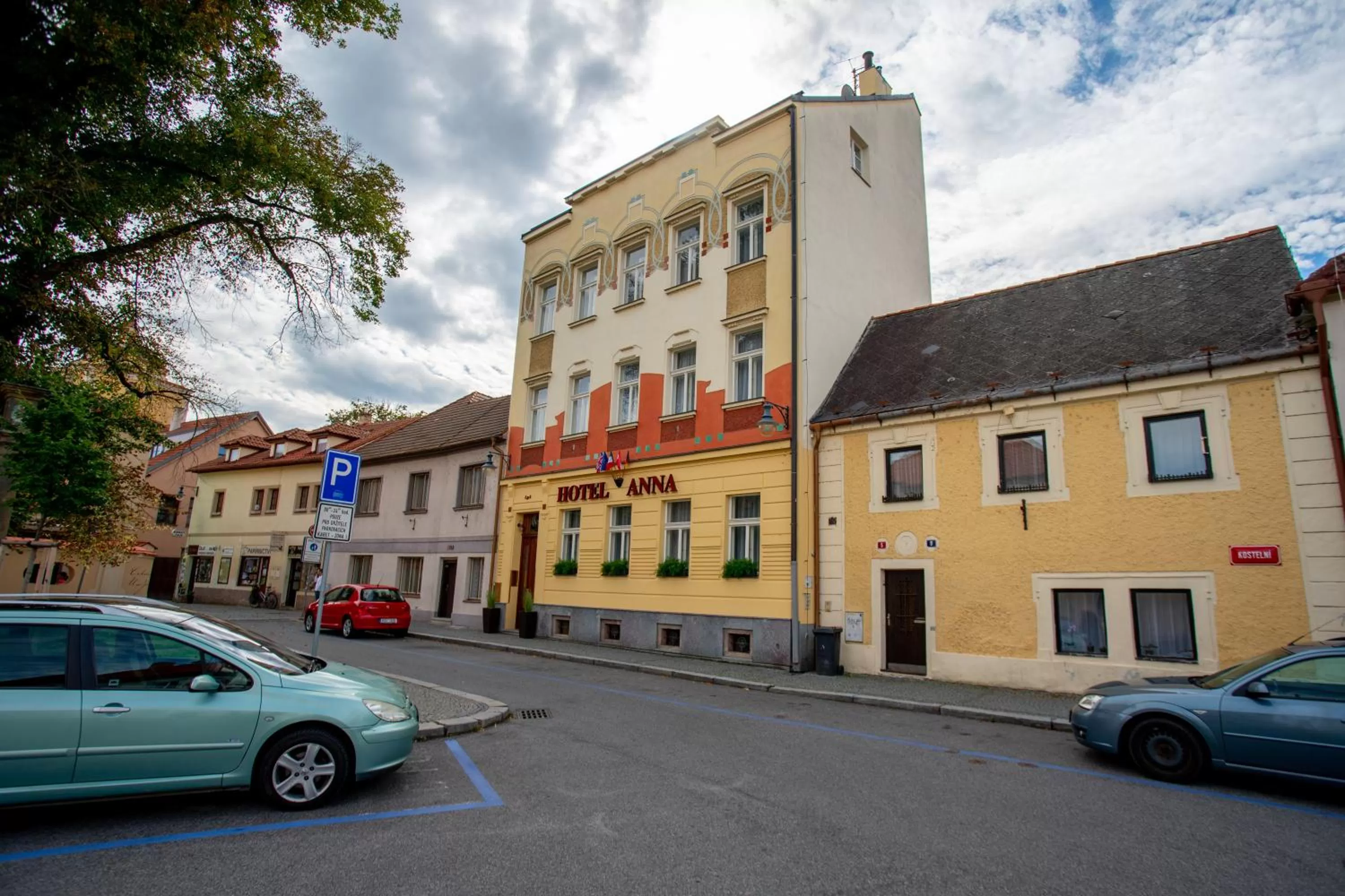 Property building in Hotel Anna