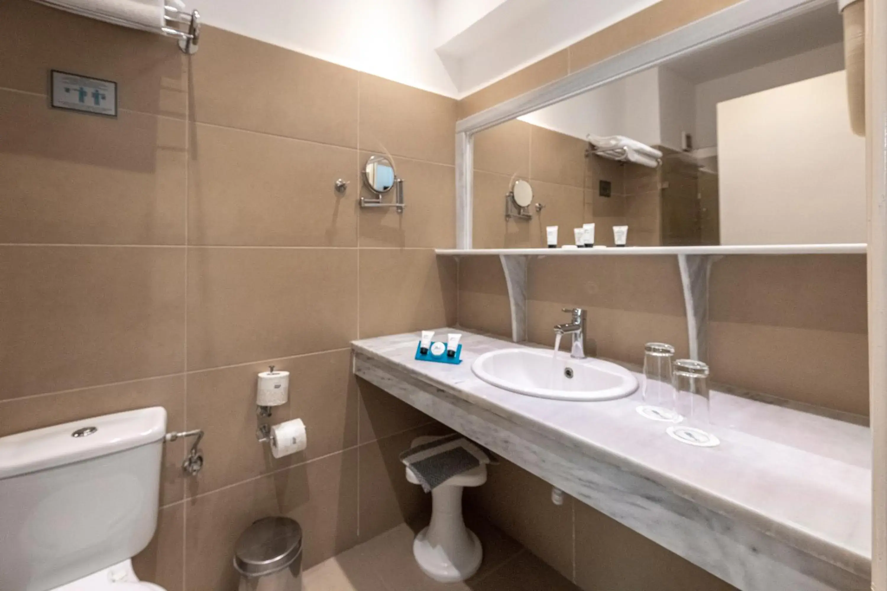 Bathroom in Skala Hotel