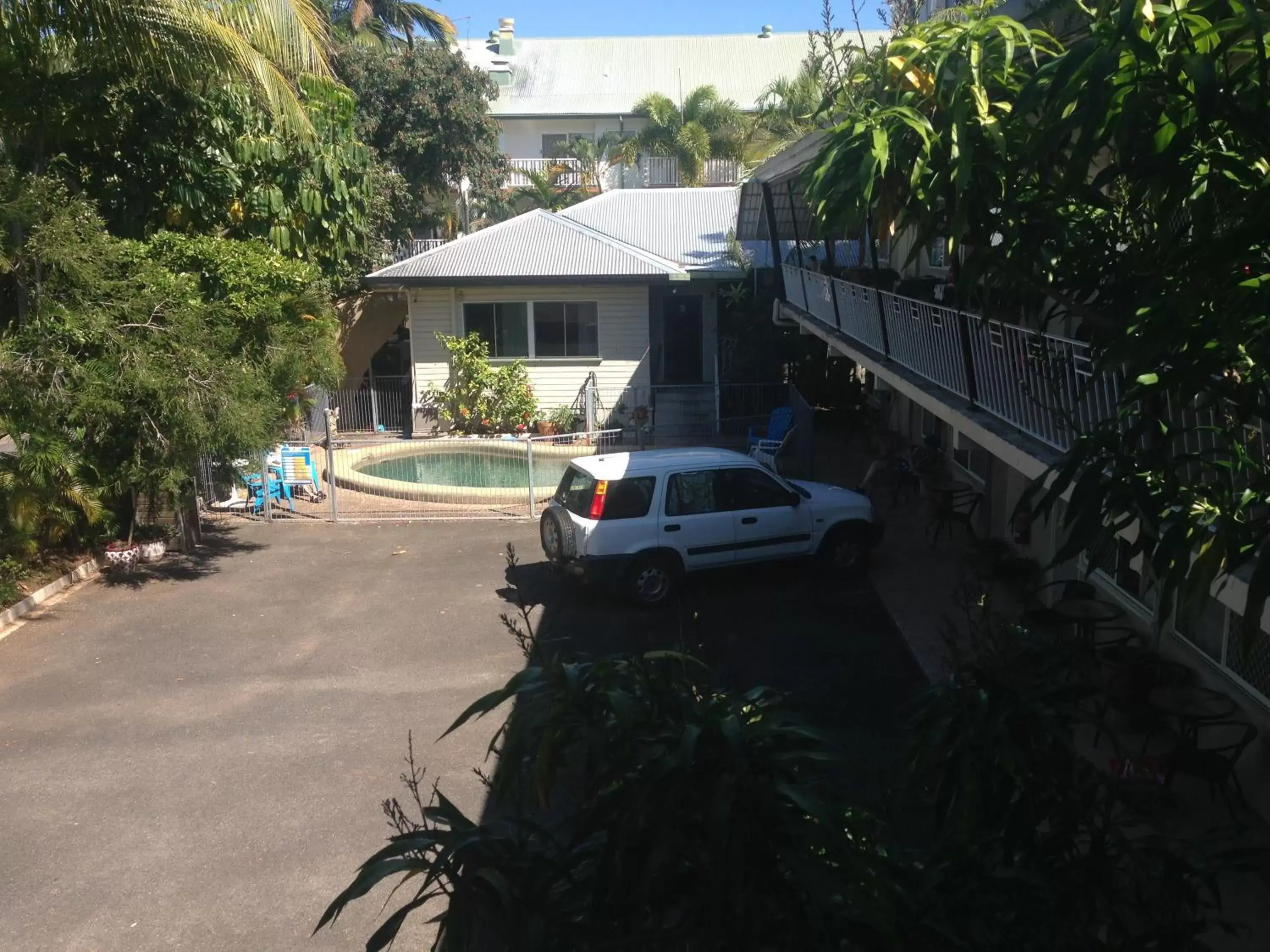 Balcony/Terrace in Cairns City Motel