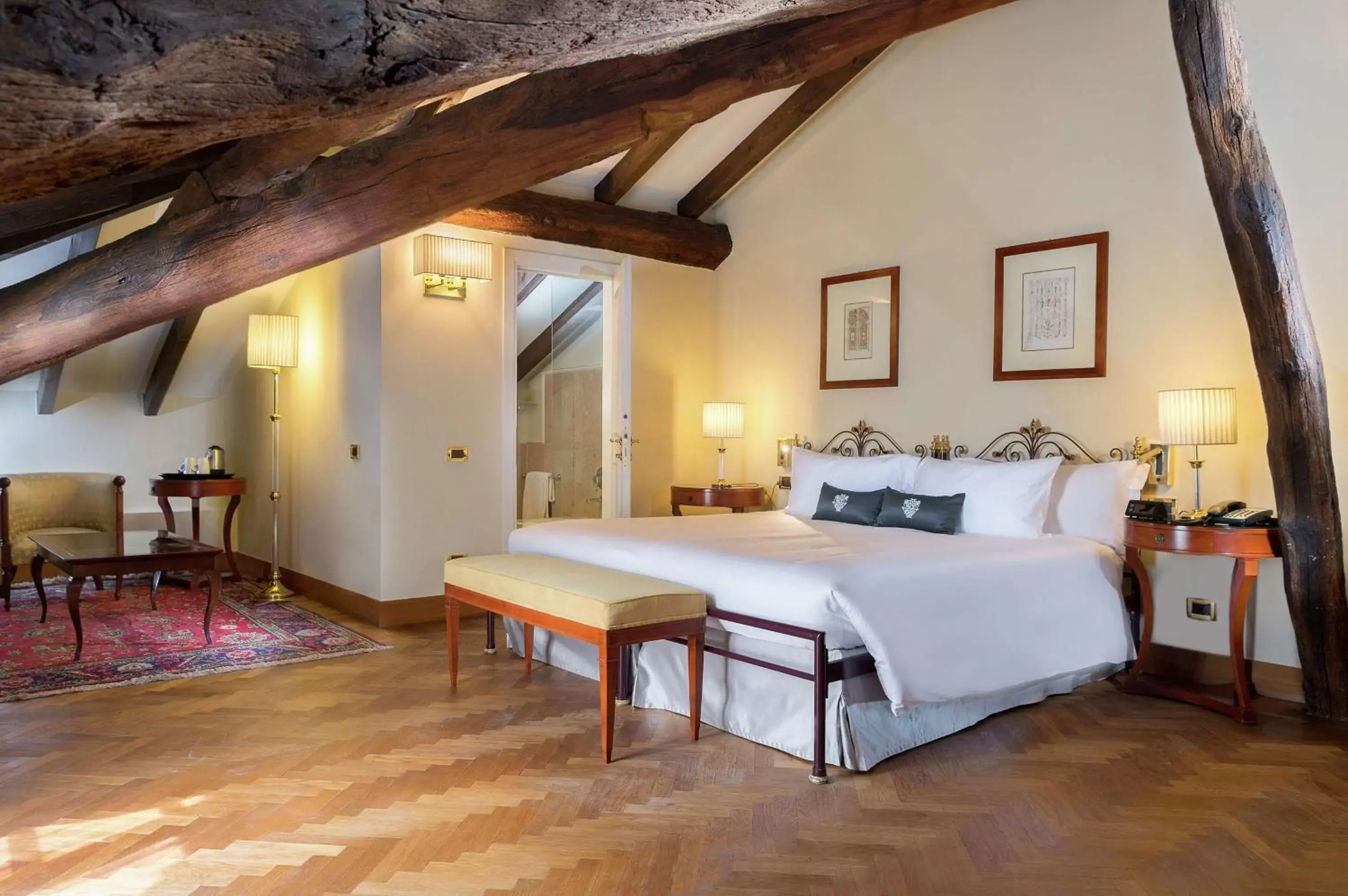 Bed in Grand Hotel Villa Torretta, Curio Collection by Hilton