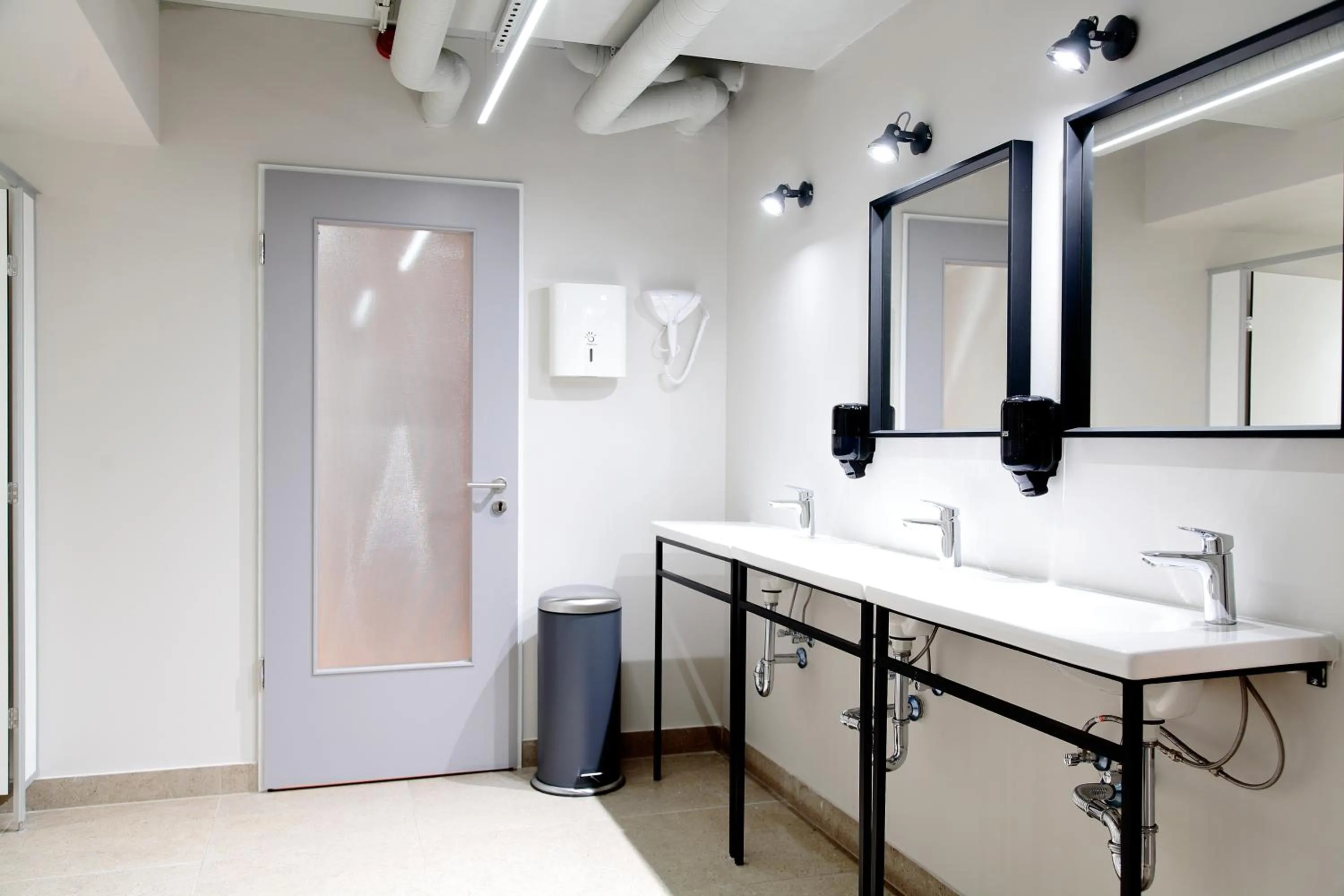 Bathroom in Maverick Central Market