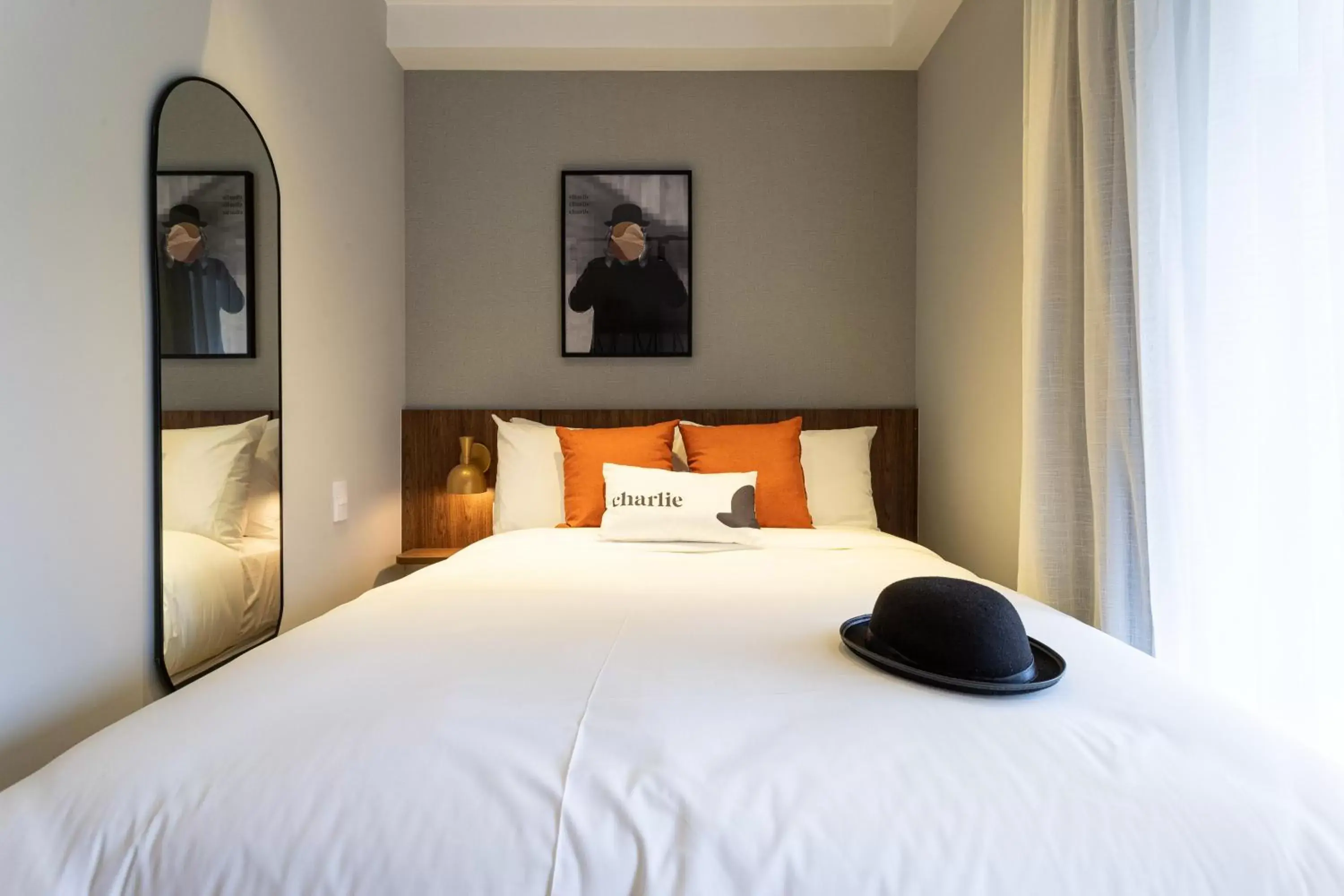 Bed in Charlie Hotel Atmosfera Paulista Bed in Charlie Hotel Atmosfera Paulista