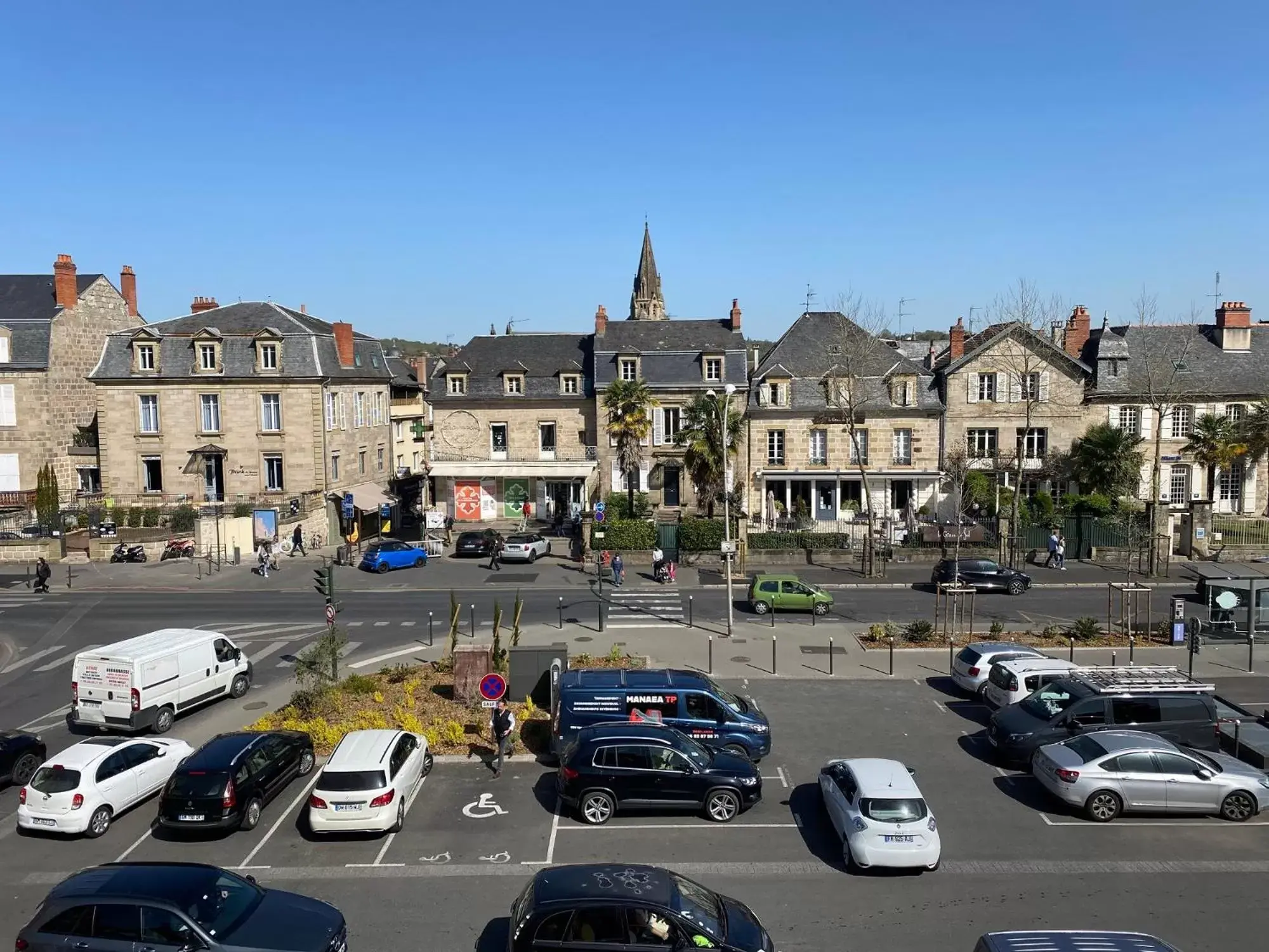 View (from property/room) in Hôtel La Réserve de Brive