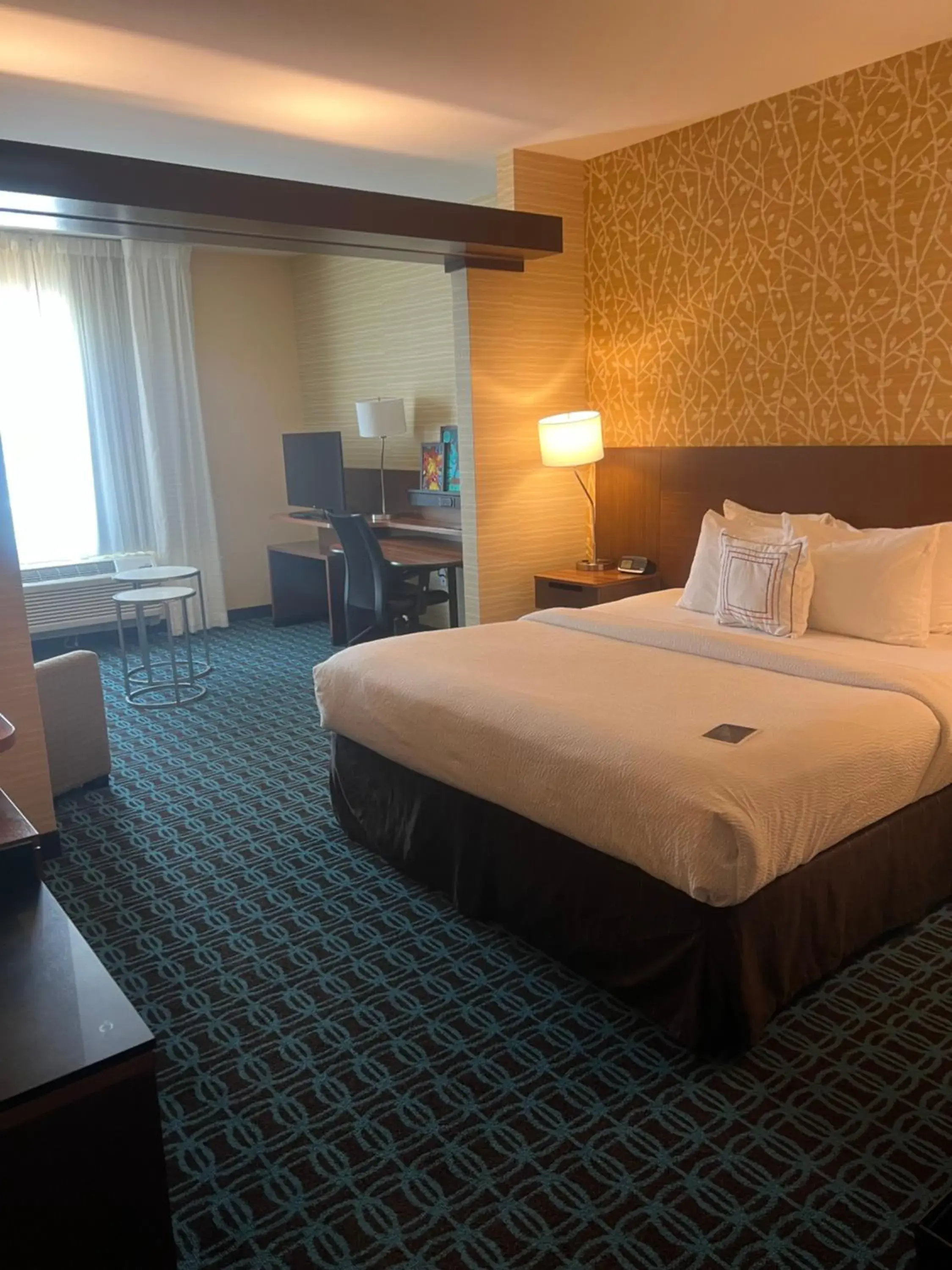 Bedroom, Bed in Fairfield Inn & Suites by Marriott Austin Buda