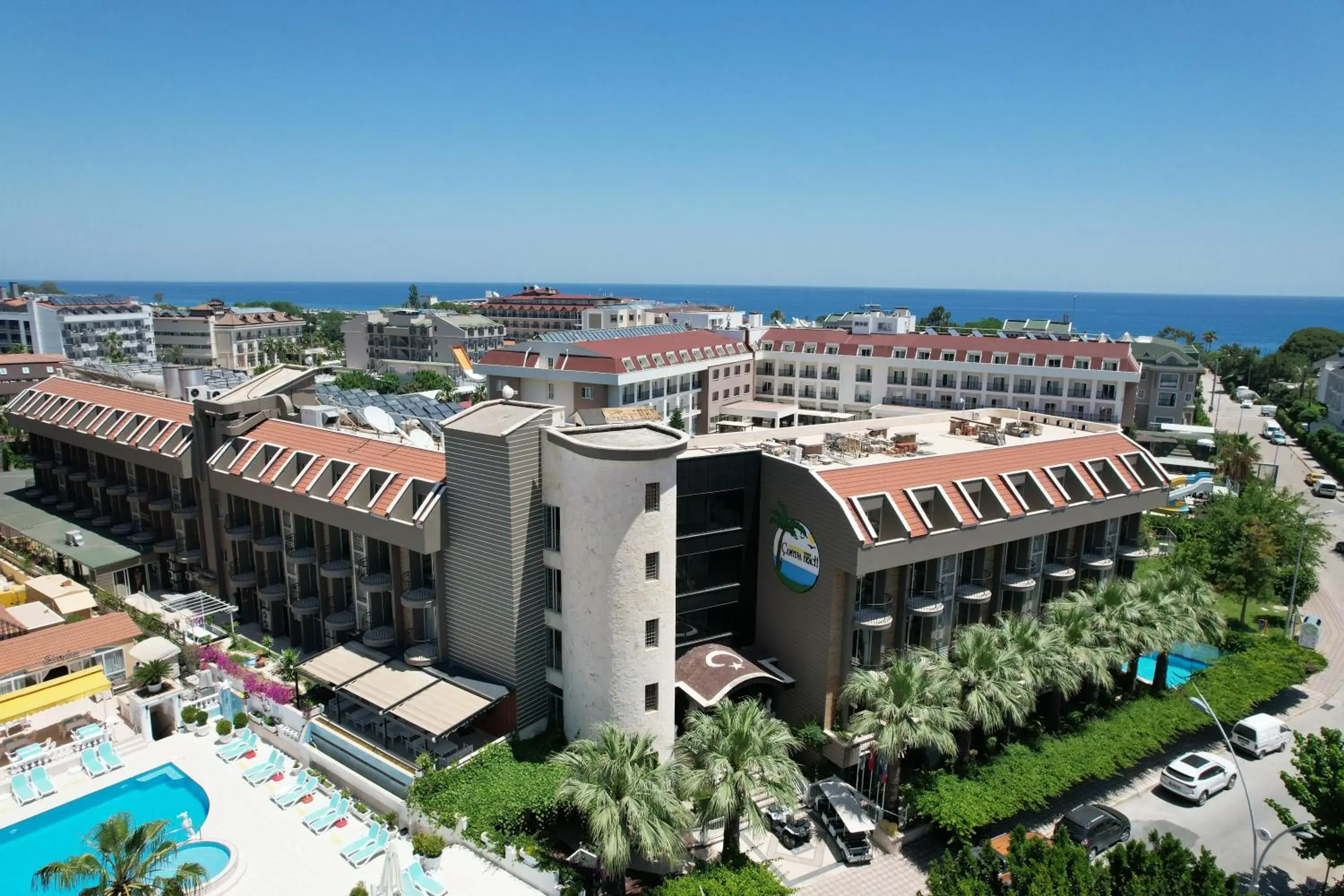 Property building, Bird's-eye View in Camyuva Beach Hotel