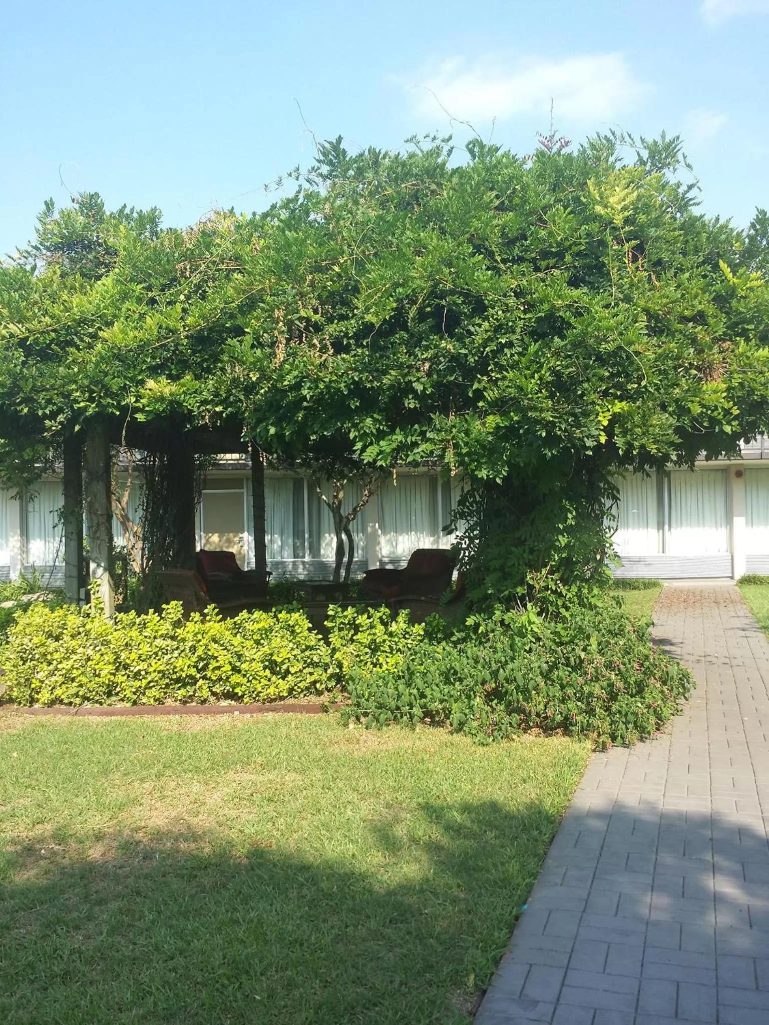 Patio in Ramada by Wyndham New Iberia