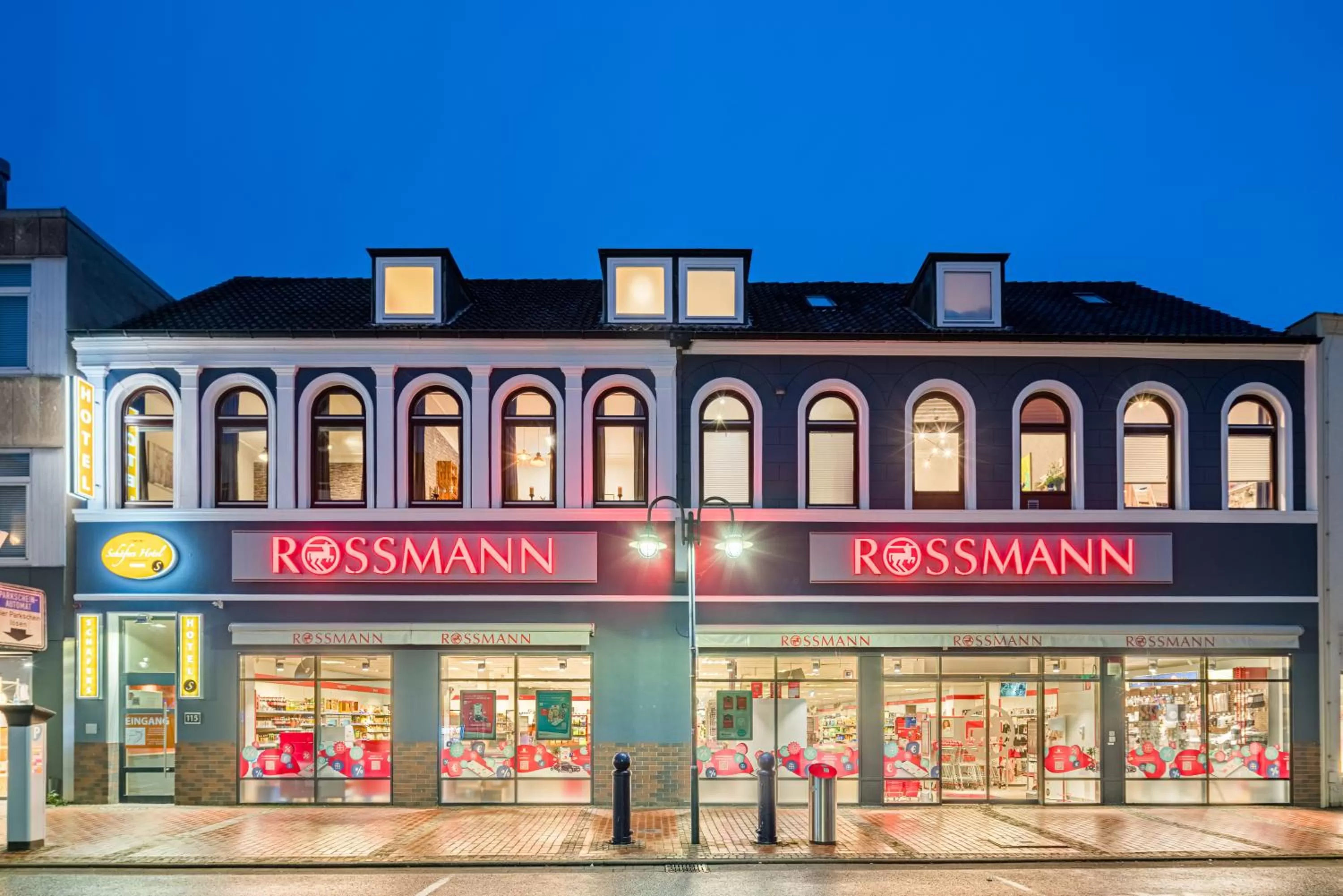 Property building in Schäfers Hotel, Self-Check-in, Cafe und Bäcker am Hotel