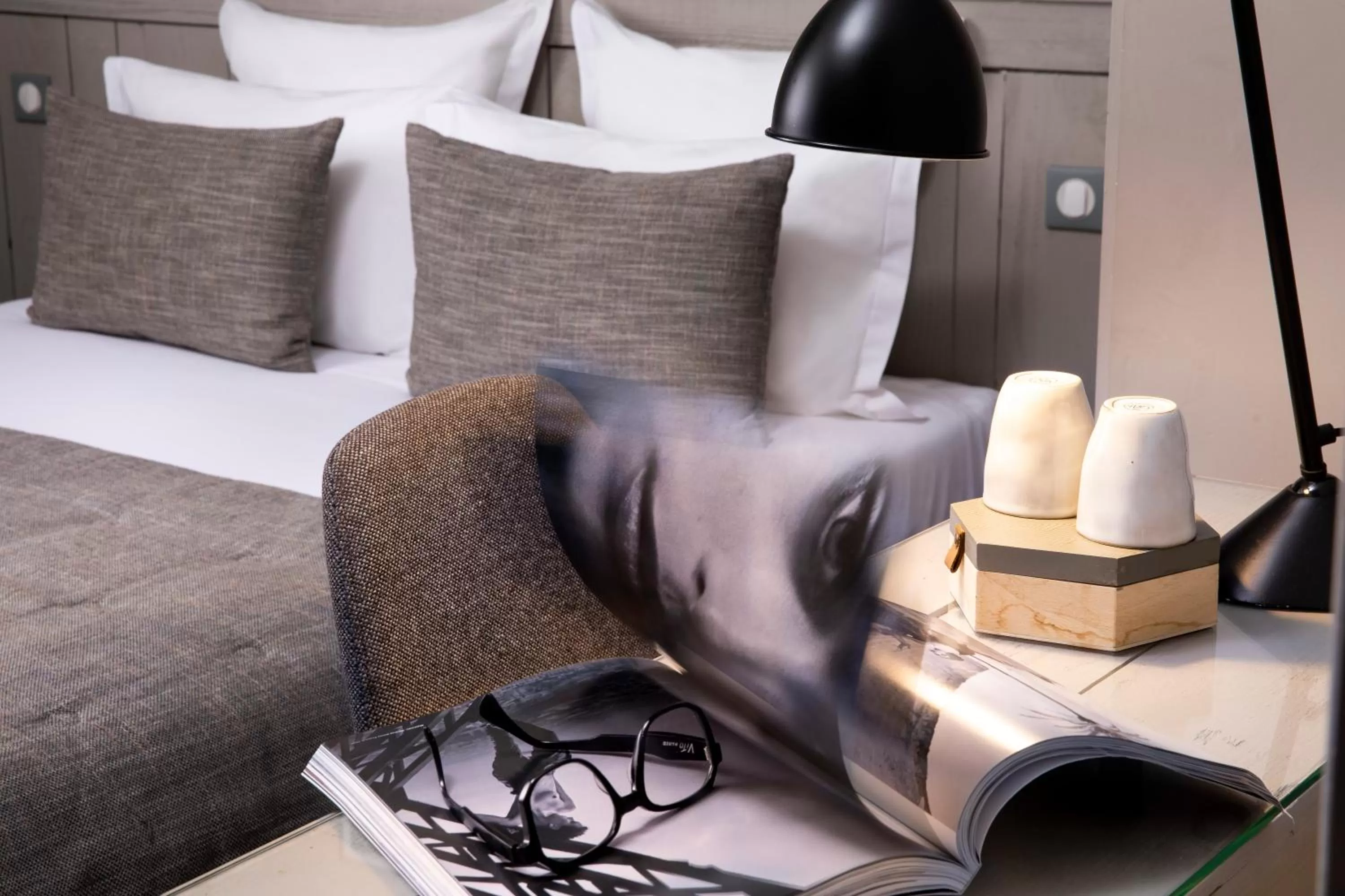 Bed in Hôtel Hélios Opéra