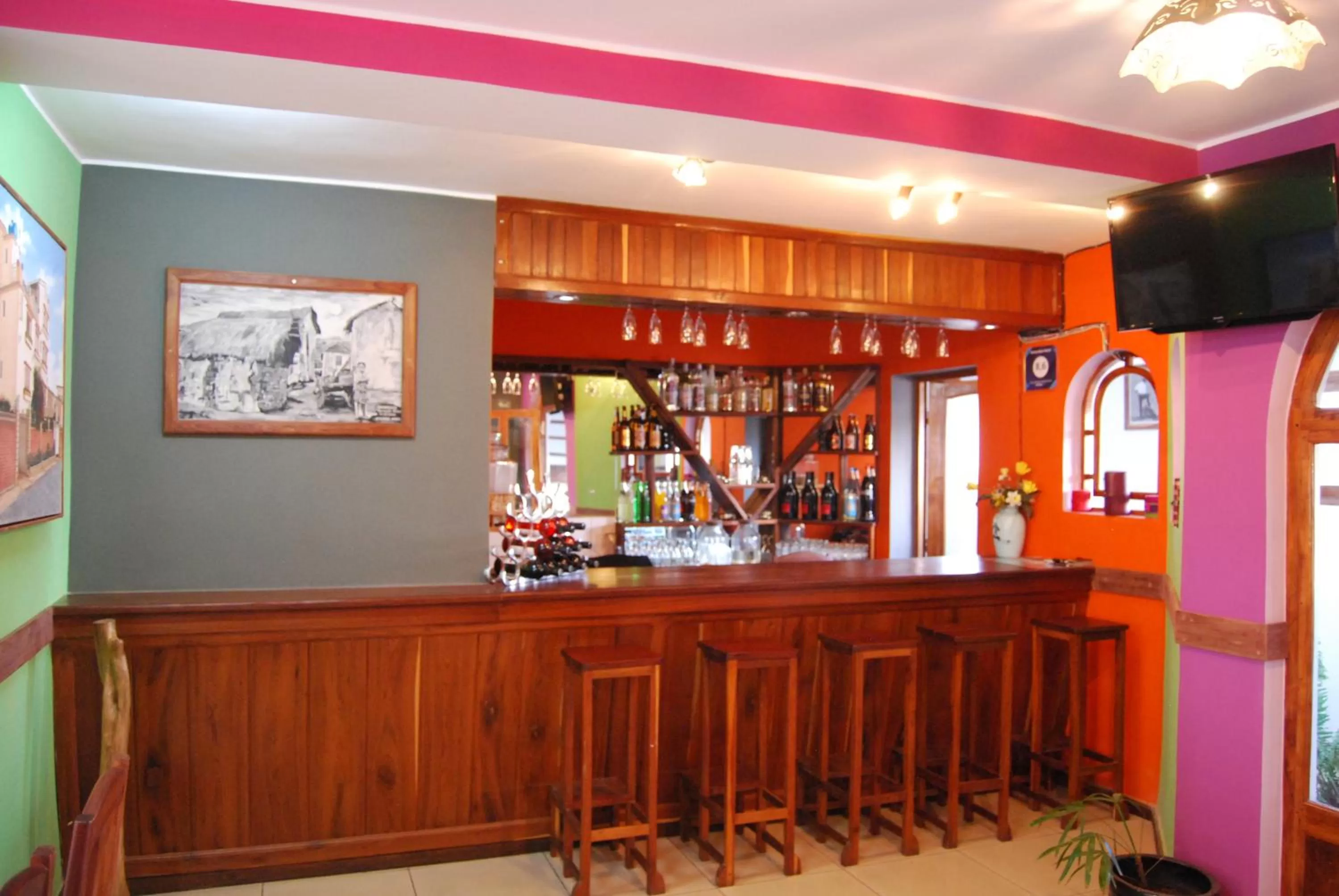 Lounge or bar in Antsirabe Hotel