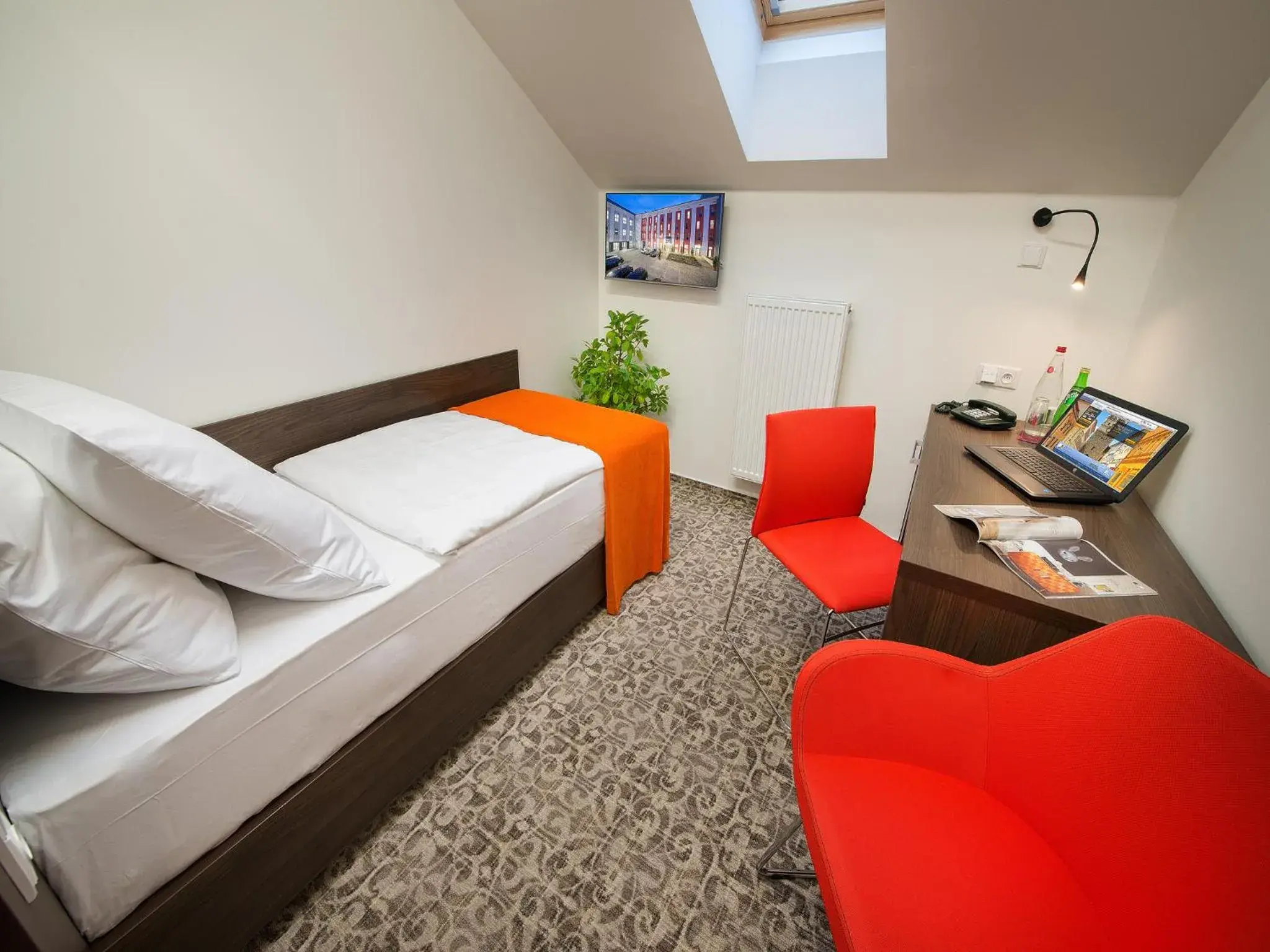 Photo of the whole room, Bed in EA Business Hotel Jihlava Photo of the whole room, Bed in EA Business Hotel Jihlava