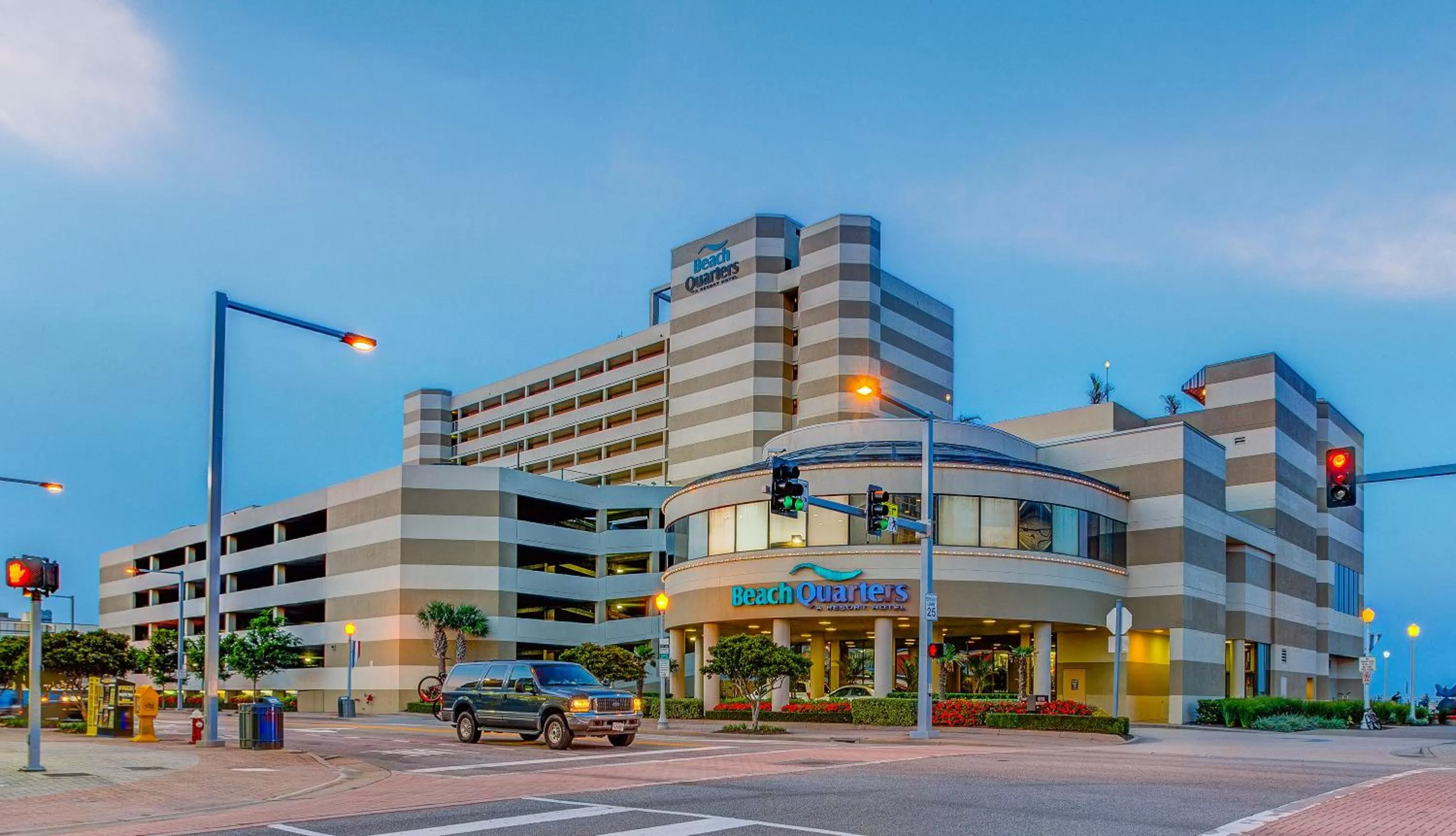 Facade/entrance in Beach Quarters Resort
