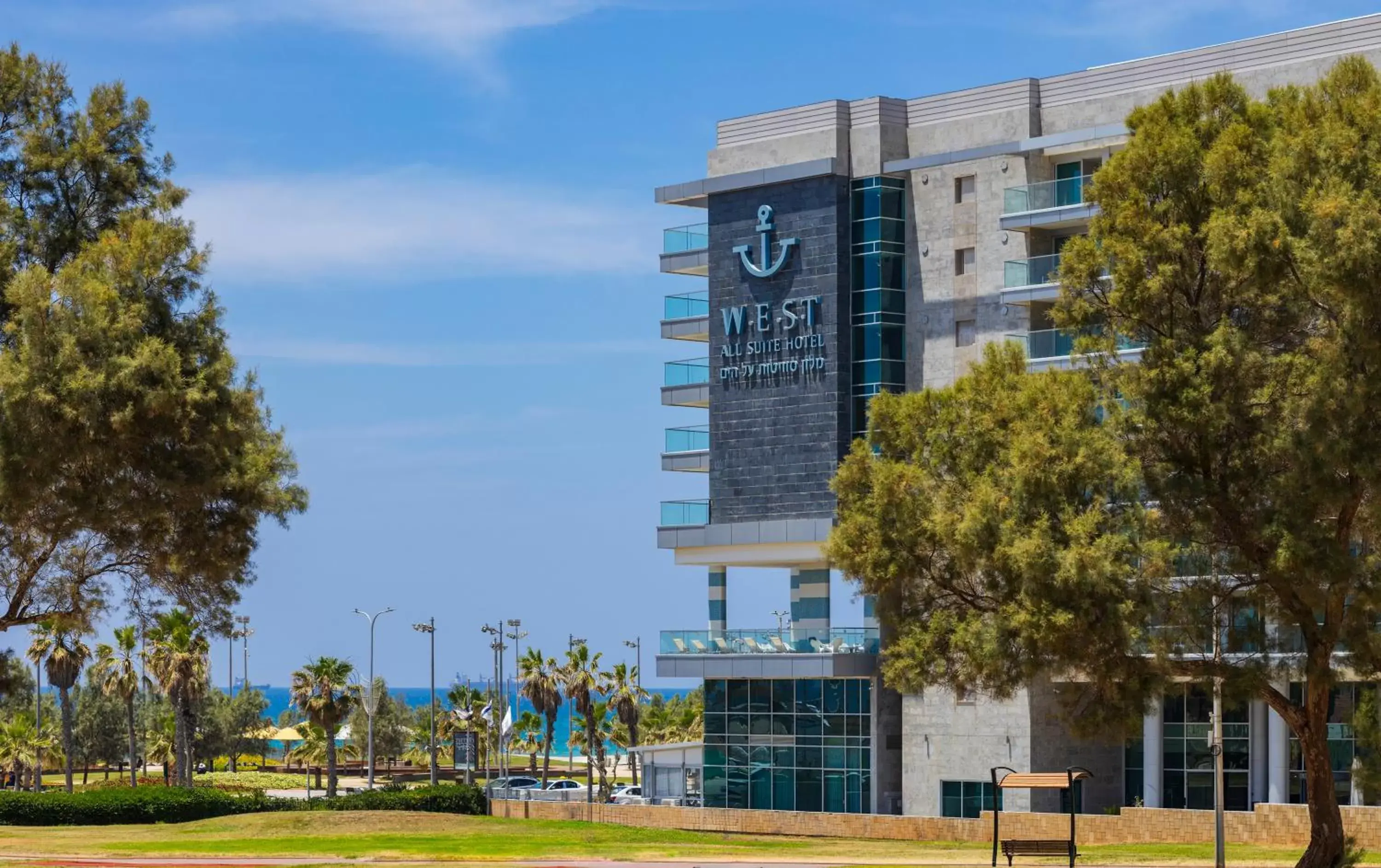 Property Building in West All Suites Hotel Ashdod