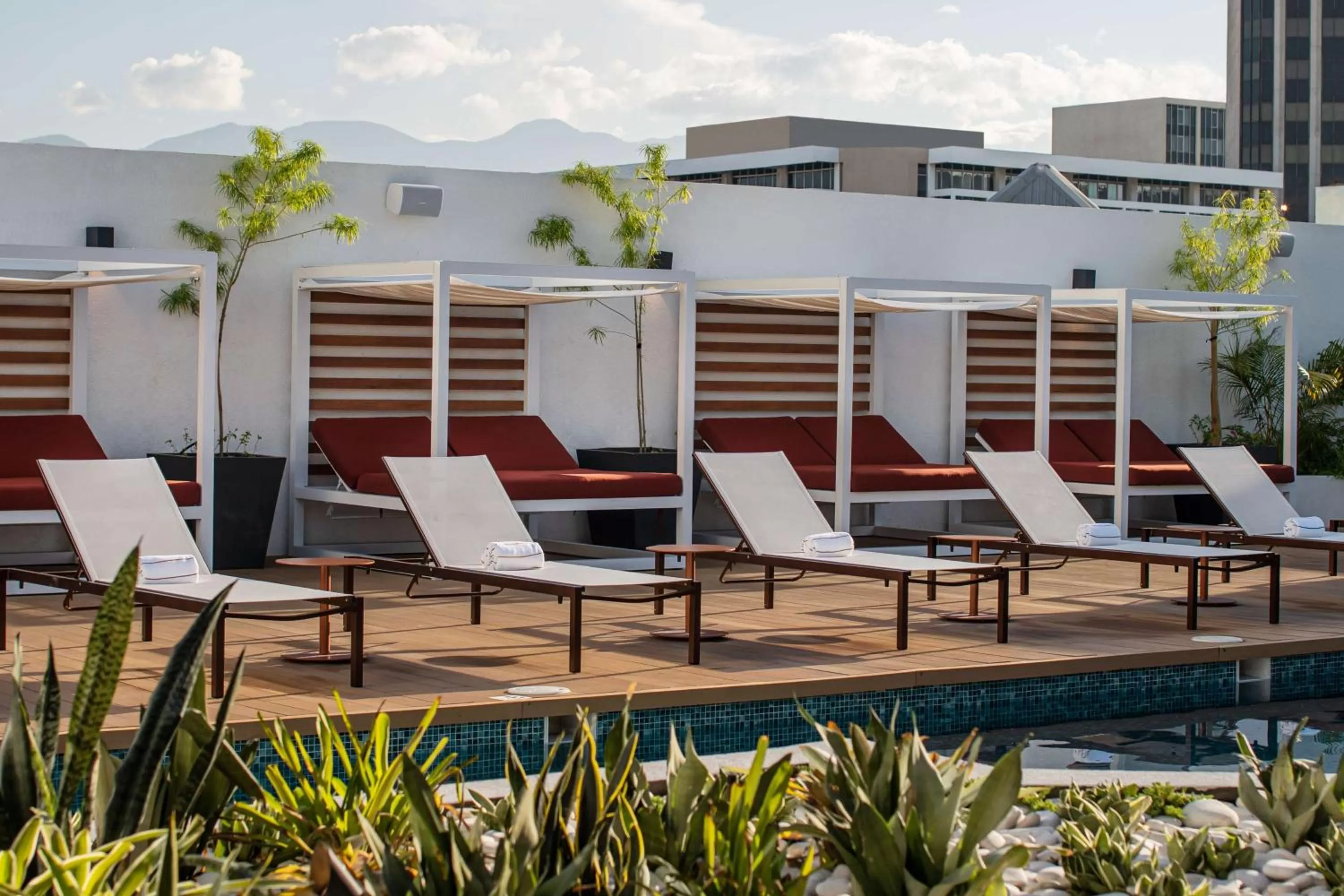 Pool view in ROK Hotel Kingston, Tapestry Collection By Hilton